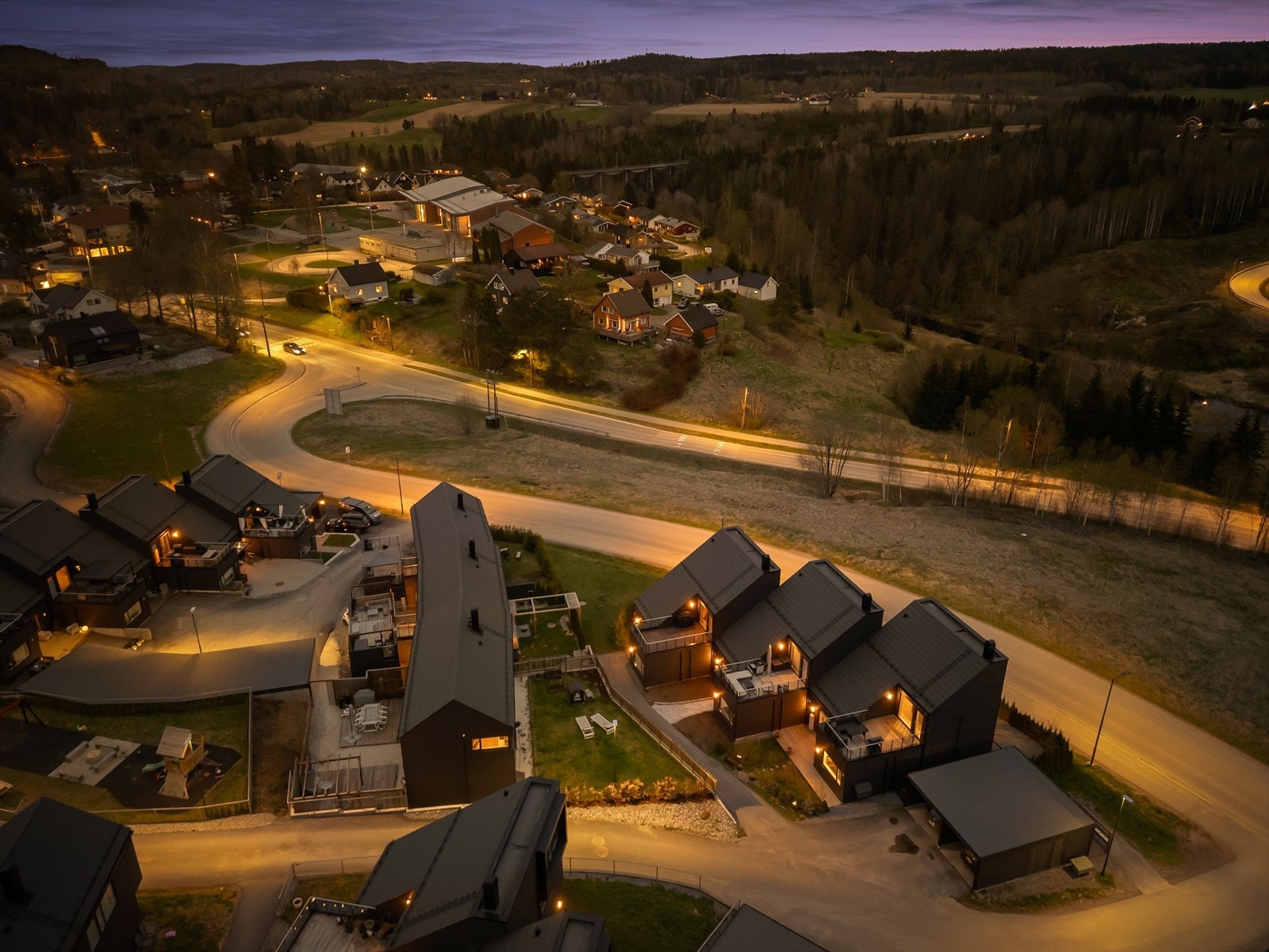Dronefoto Galleribilde