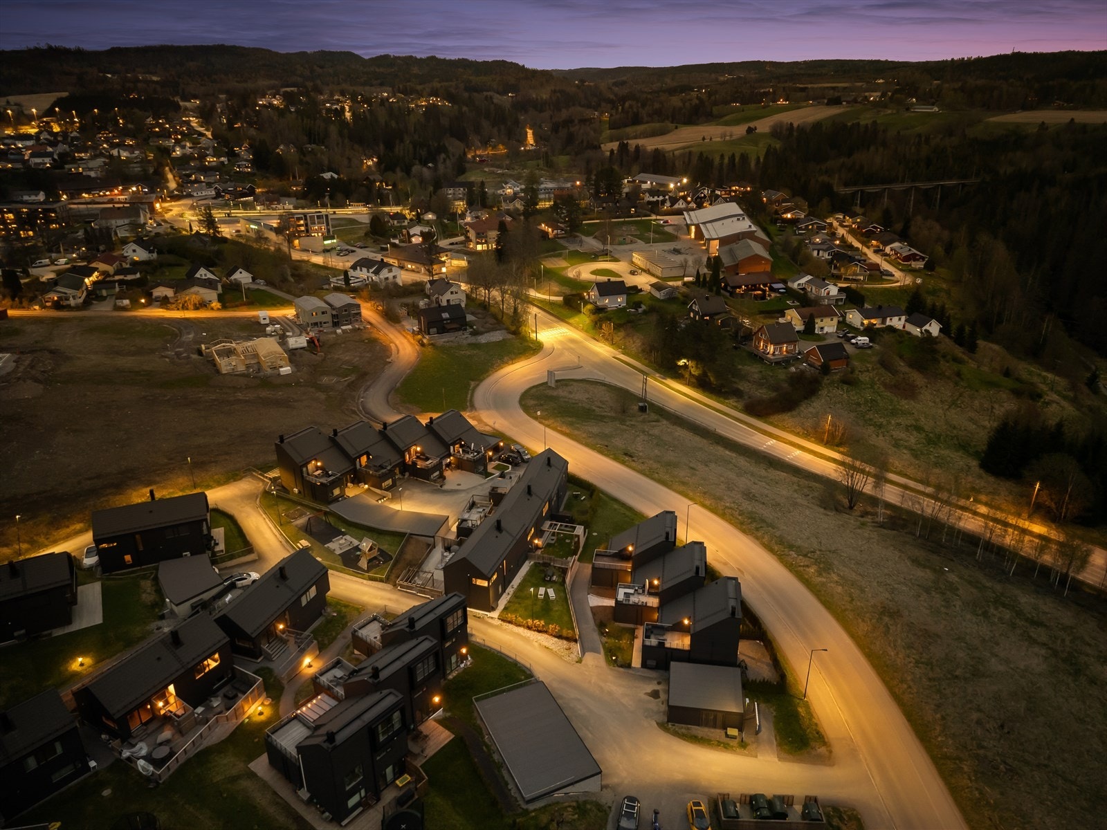 Dronefoto Galleribilde