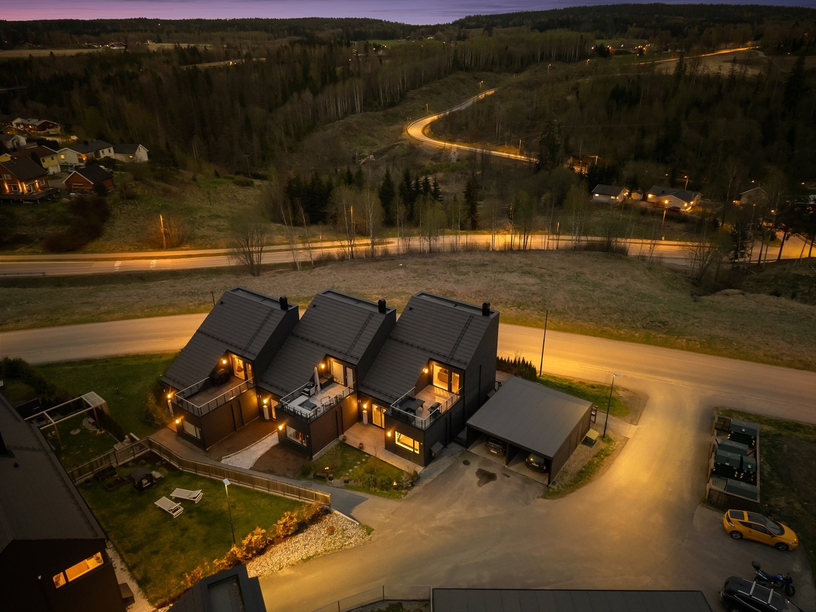 Dronefoto Galleribilde