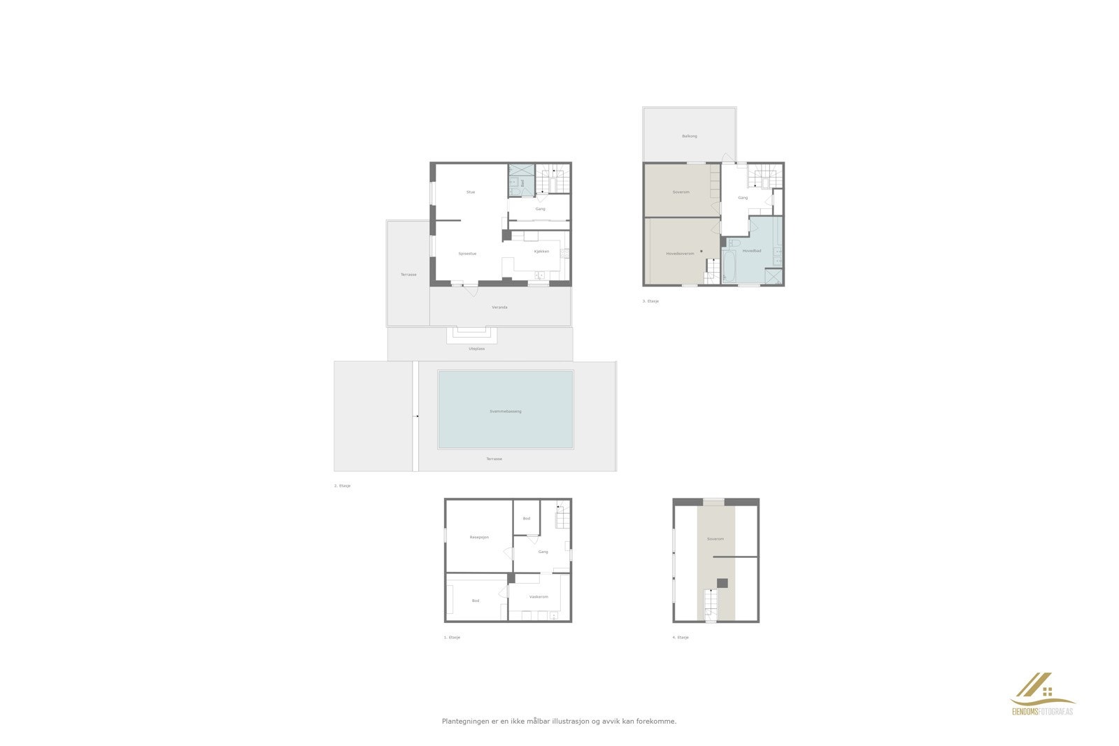 Plantegning Galleribilde