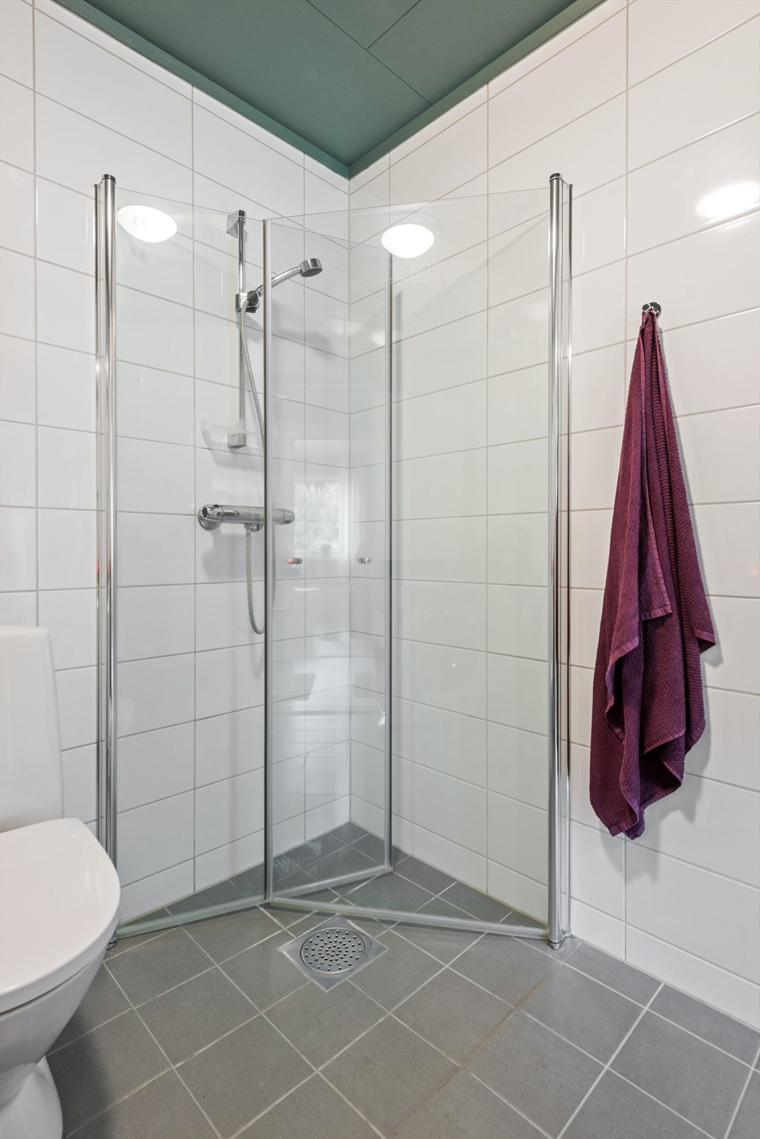 Dusjvegger og vegghengt dusj Galleribilde