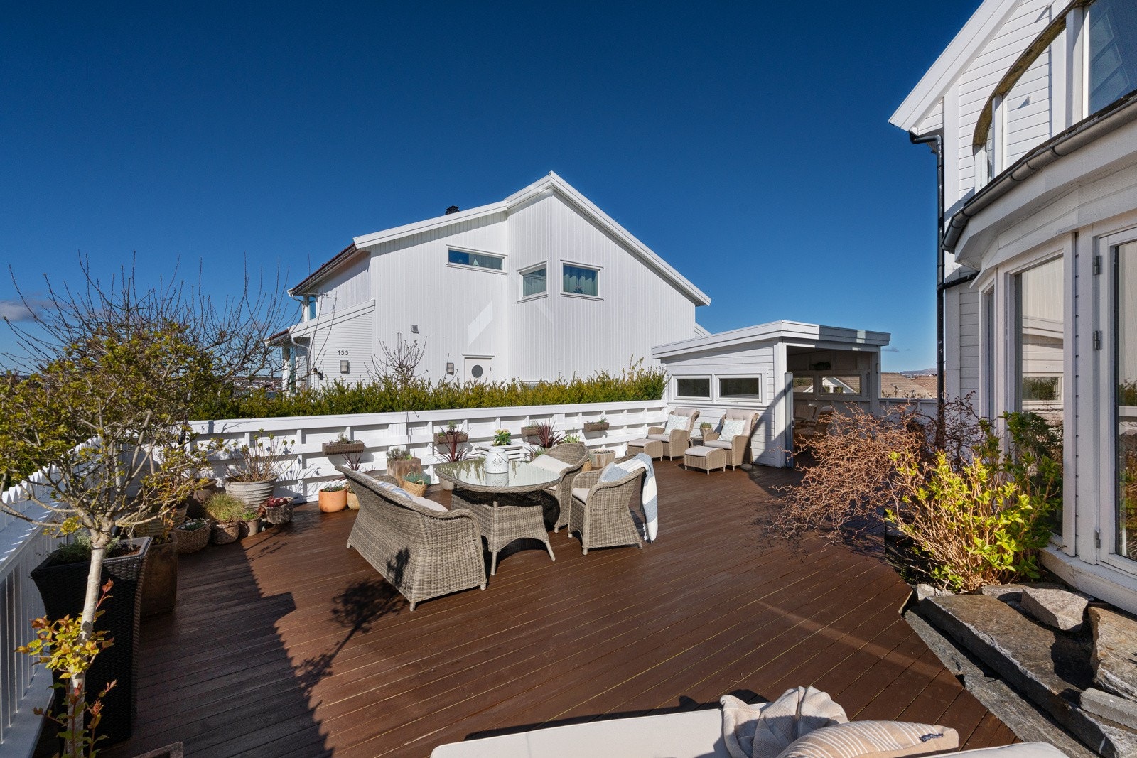 Her har man god plass til å invitere til sosiale lag. Galleribilde