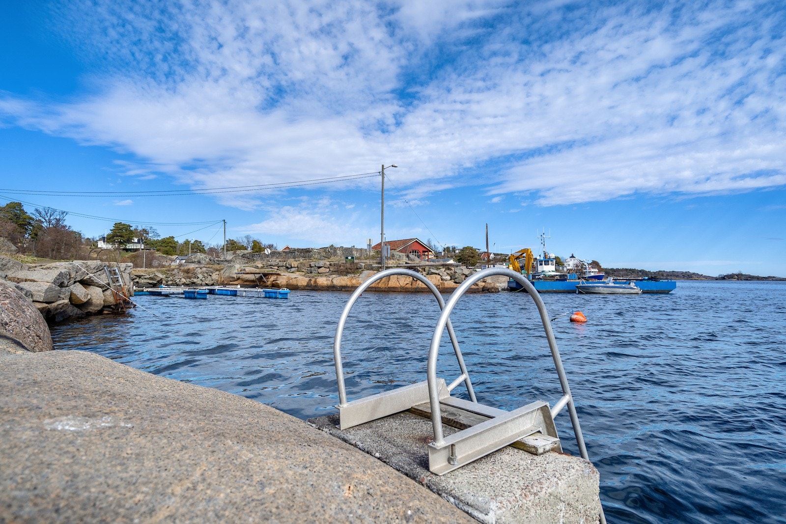 Fin badeplass på Nebba Galleribilde