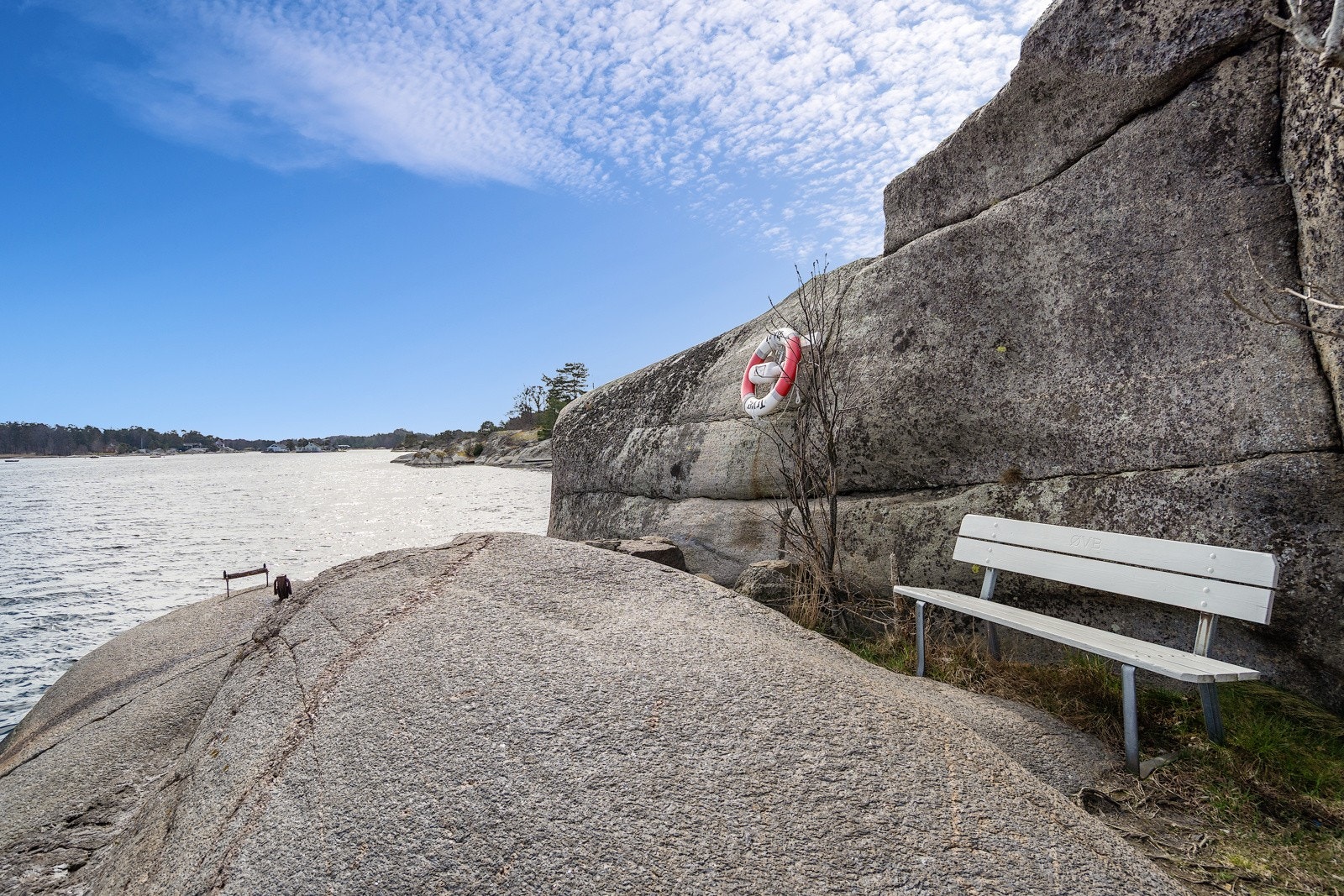 Fin badeplass på Nebba Galleribilde