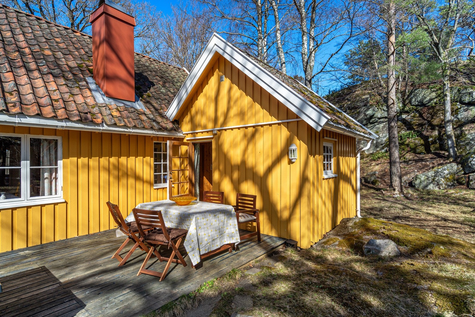 Sydvendt terrasse Galleribilde