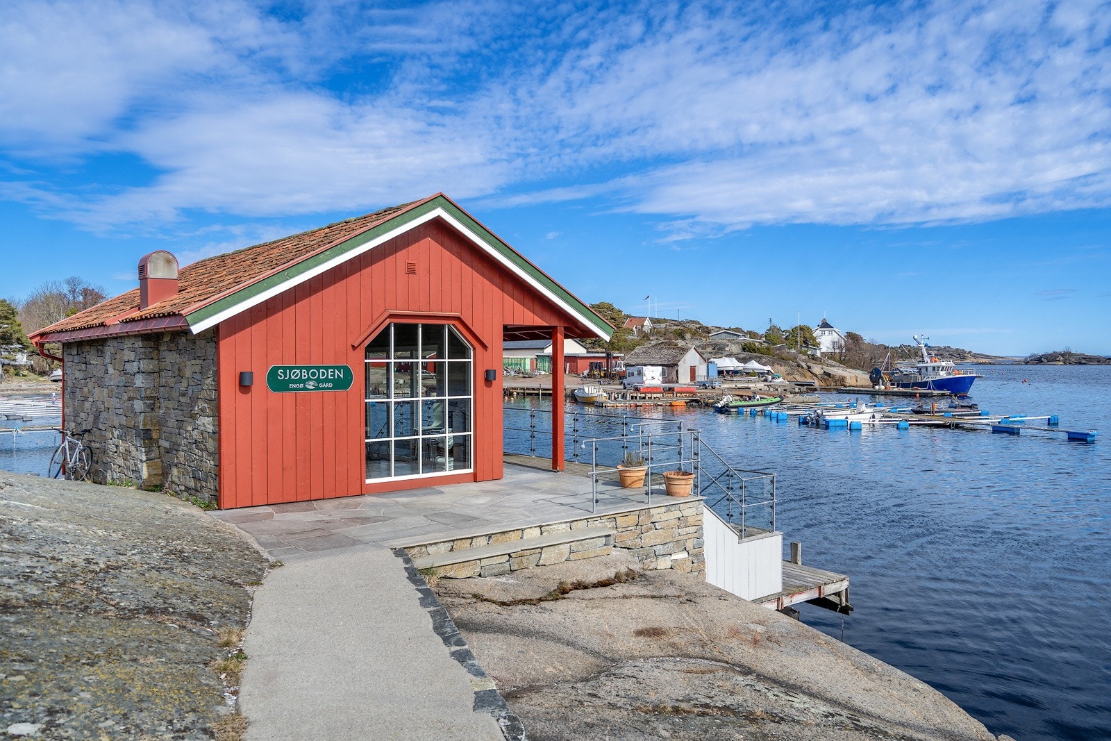 Engøbrygga småbåthavn Galleribilde