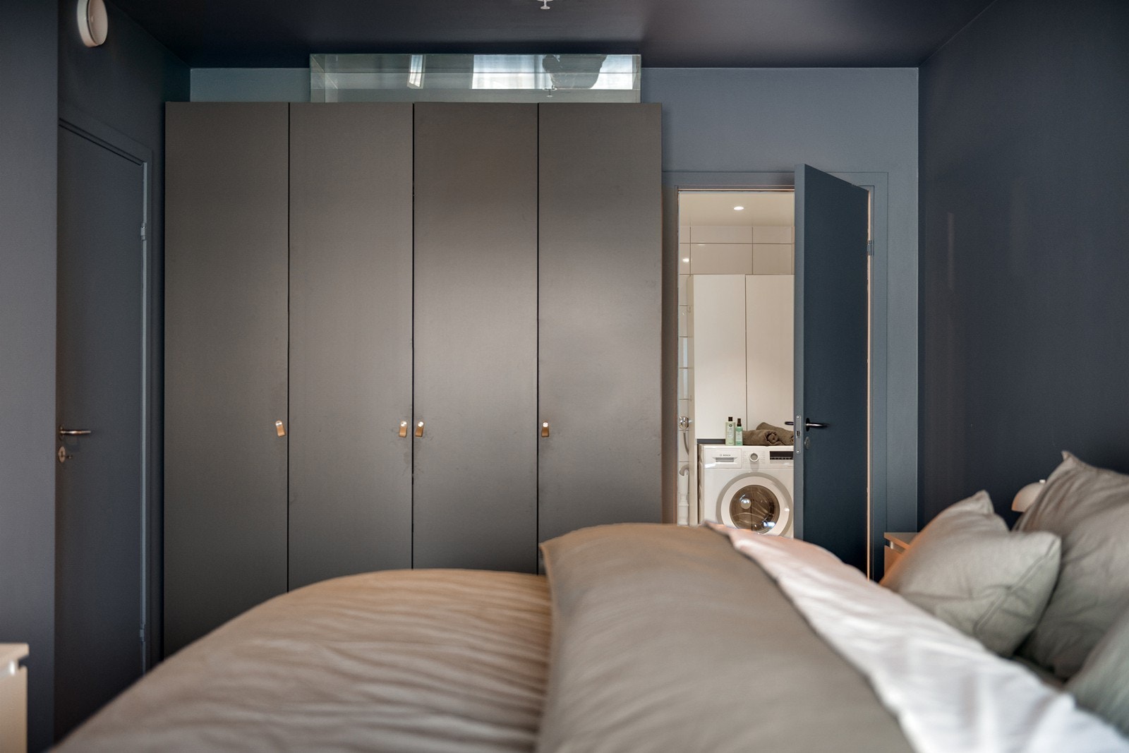 Her har du ditt egne bad, et såkalt "en suite" Galleribilde