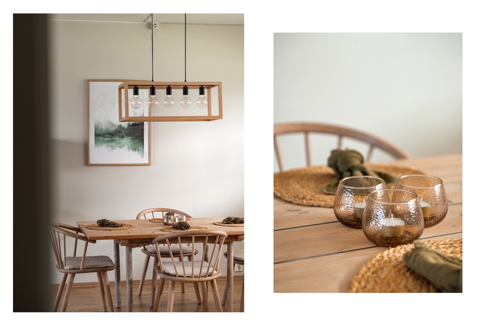 Du har plass til et større bord om du ønsker å invitere til større selskaper Galleribilde