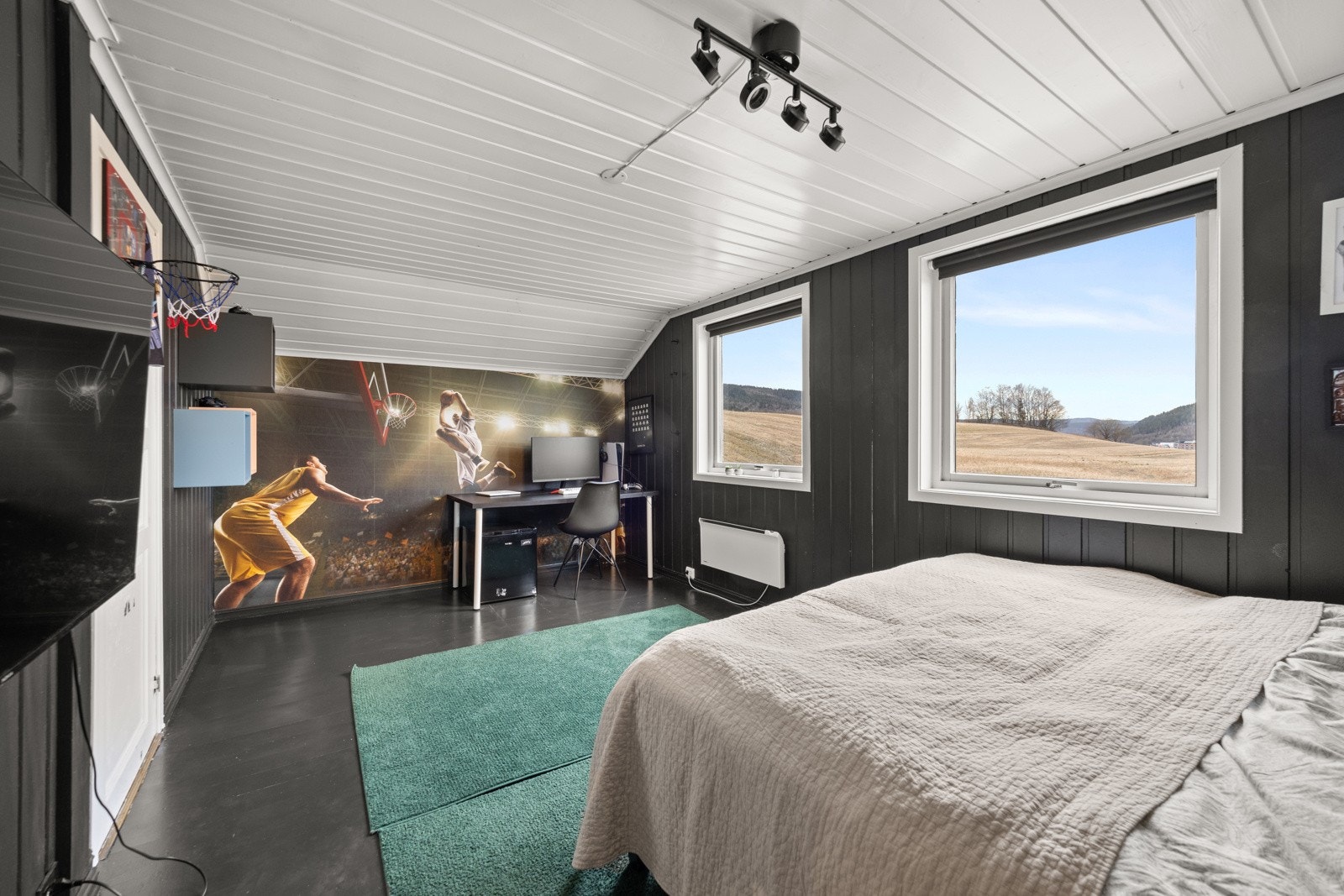 Også her kan det etableres et ekstra soverom. Galleribilde