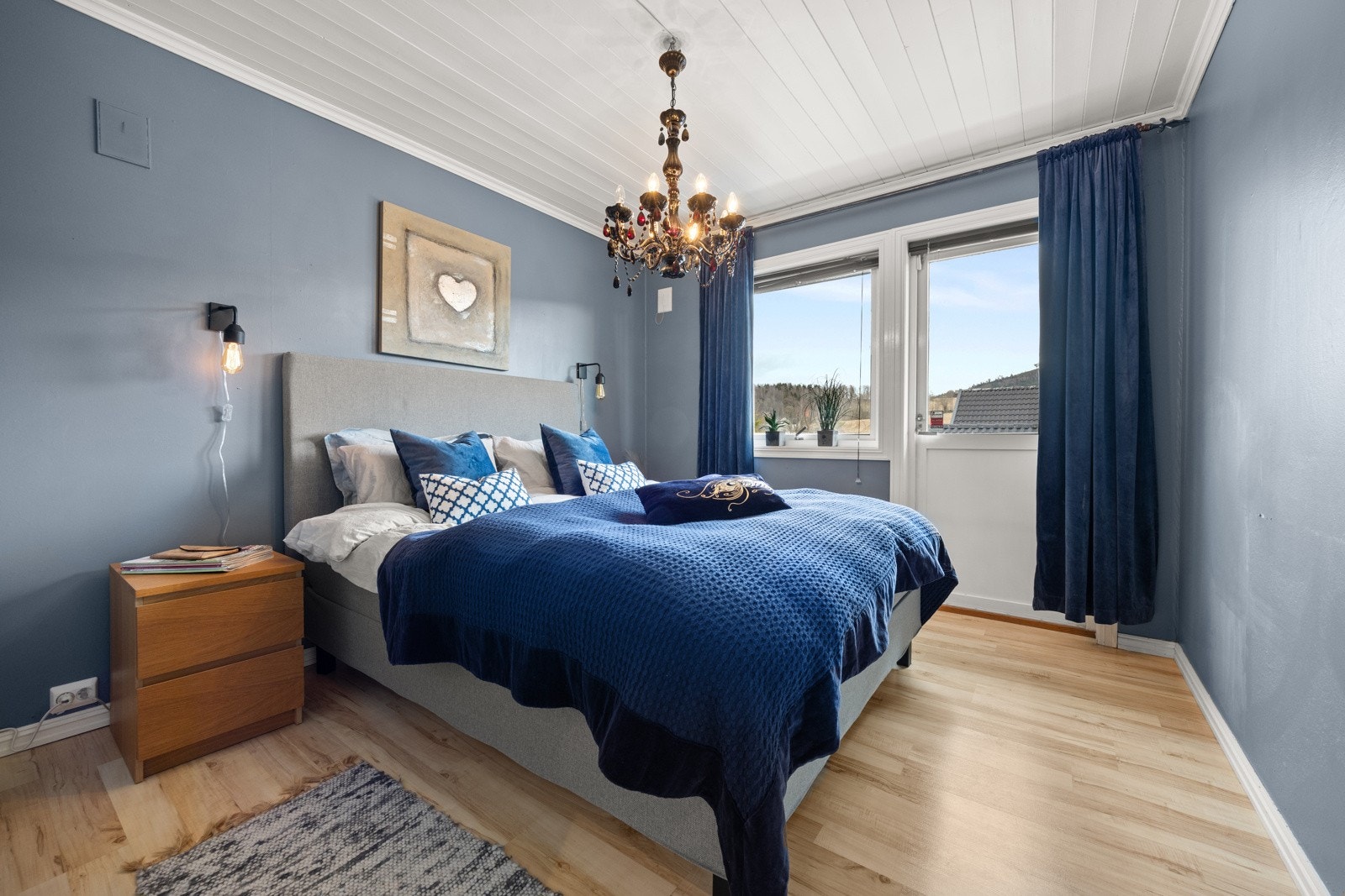 Hovedsoverom med privat balkong. Galleribilde