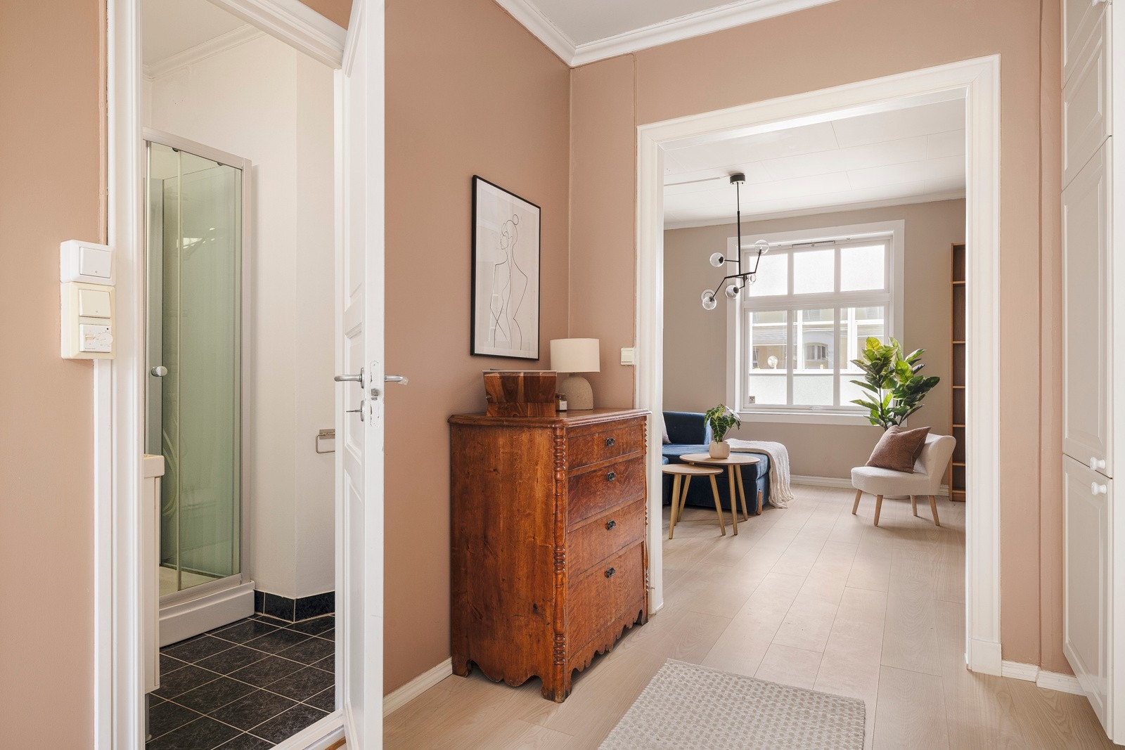 Her er det også inngang til badet. Galleribilde