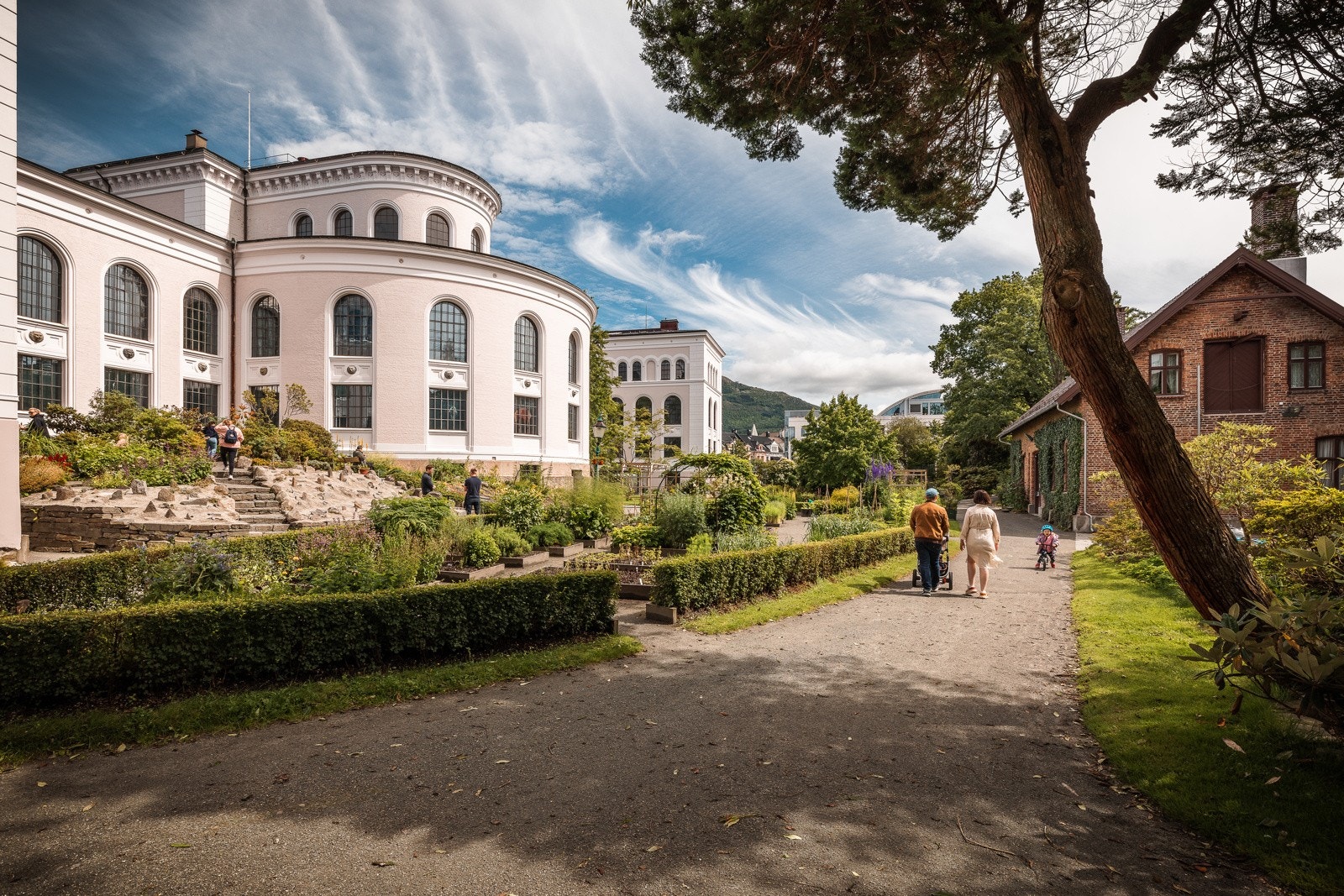 Muséhagen ligger også like i nærheten. Galleribilde