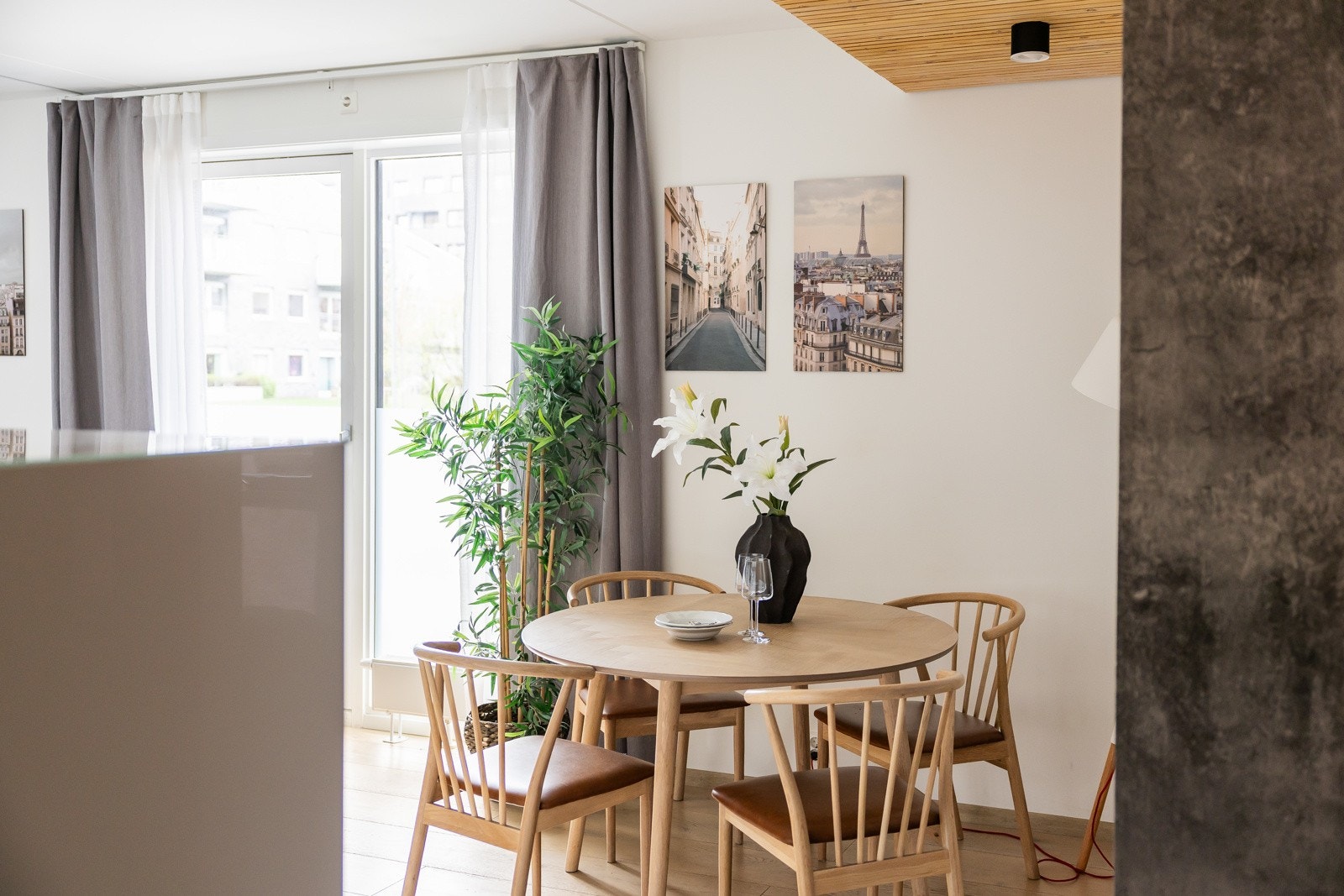 Leiligheten har en gjennomgående og god planløsning Galleribilde