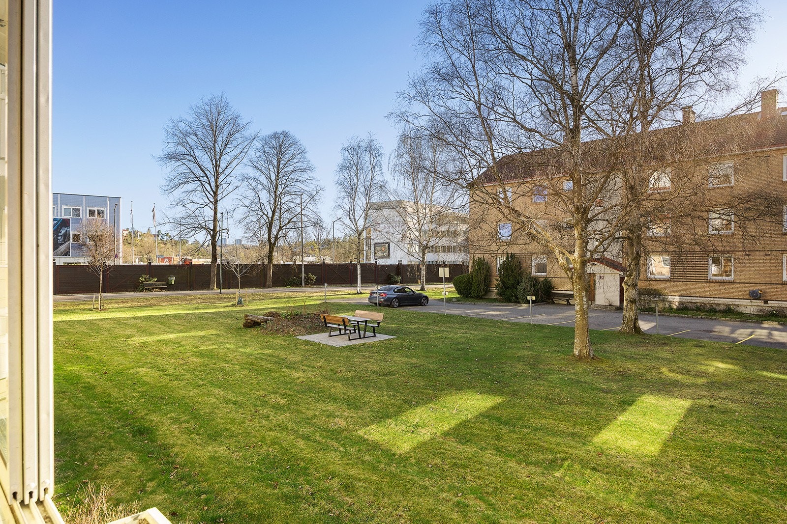 Fra balkongen får du ettermiddagssolen. Galleribilde