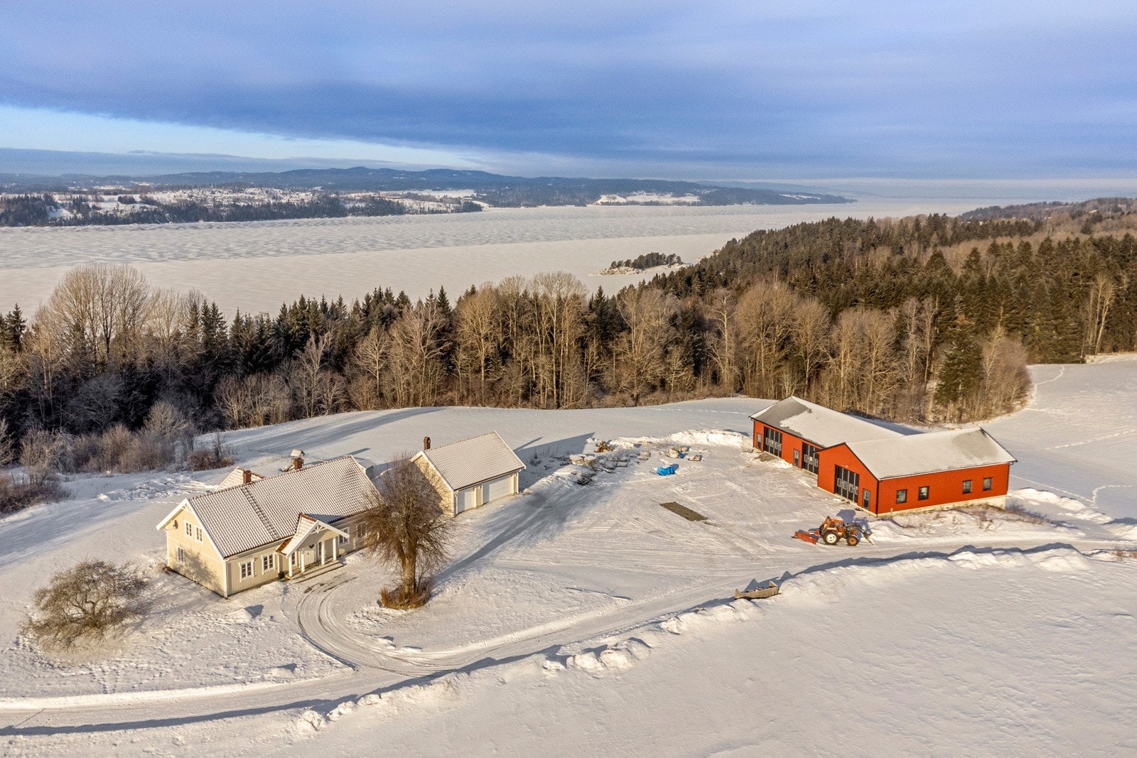 Dronefoto Galleribilde
