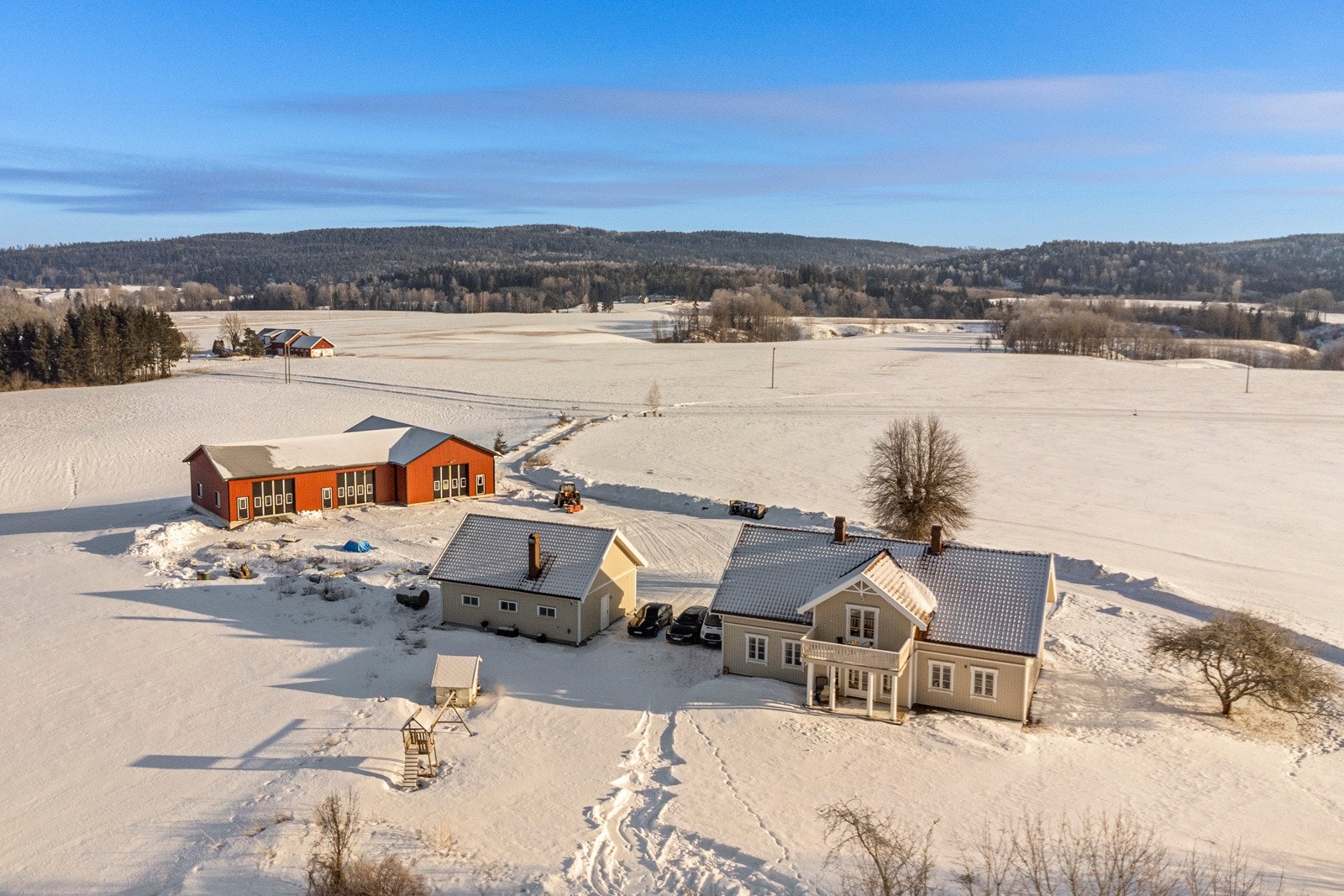 Dronefoto Galleribilde