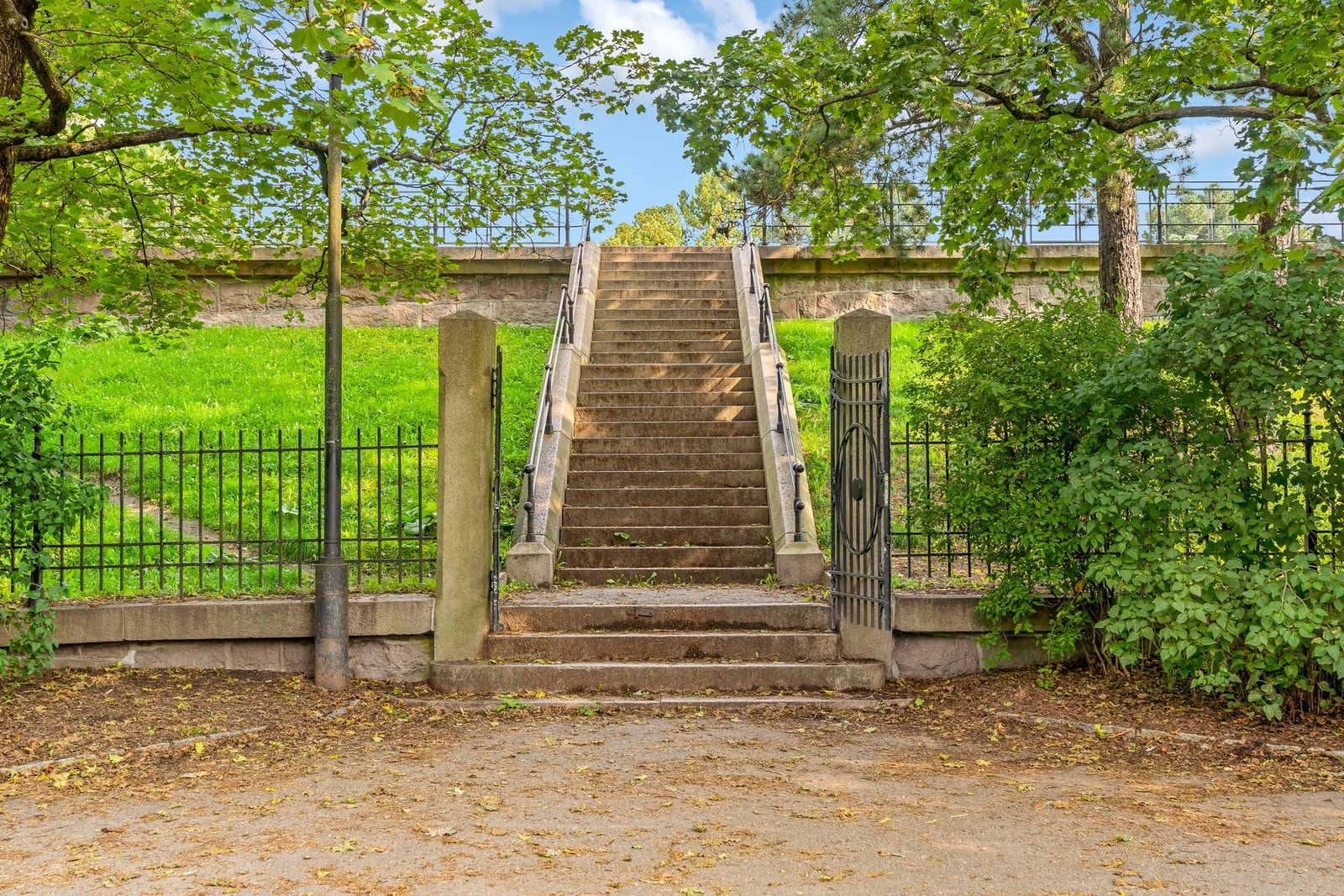 Kort vei til flotte Kampen park Galleribilde