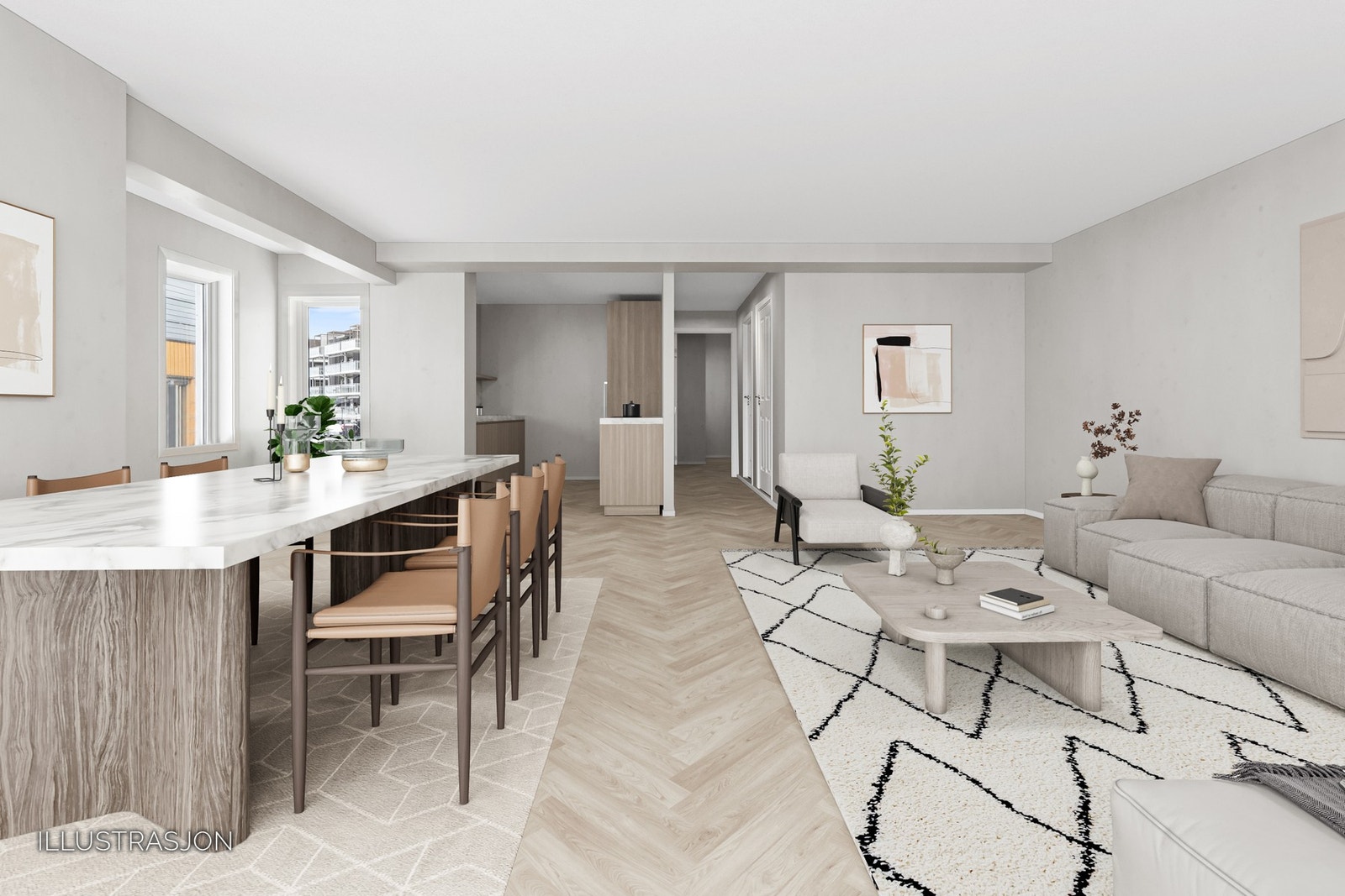 Bildet er en illustrasjon. Galleribilde