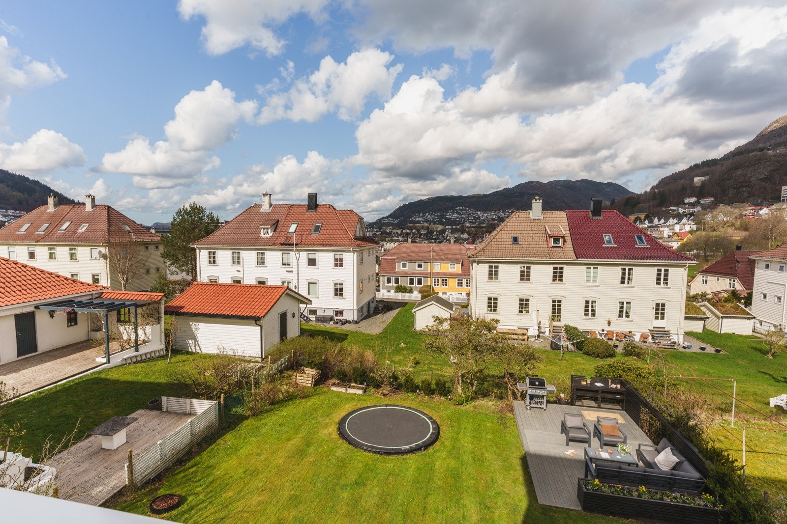 Grønt og frodig utsyn. Galleribilde