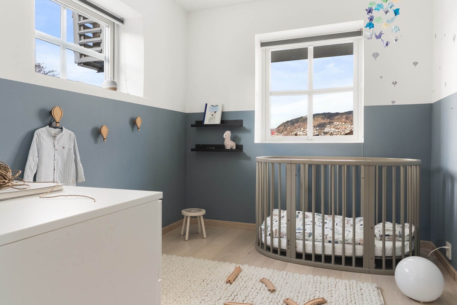 Det tredje soverommet er et fint barnesoverom. Galleribilde