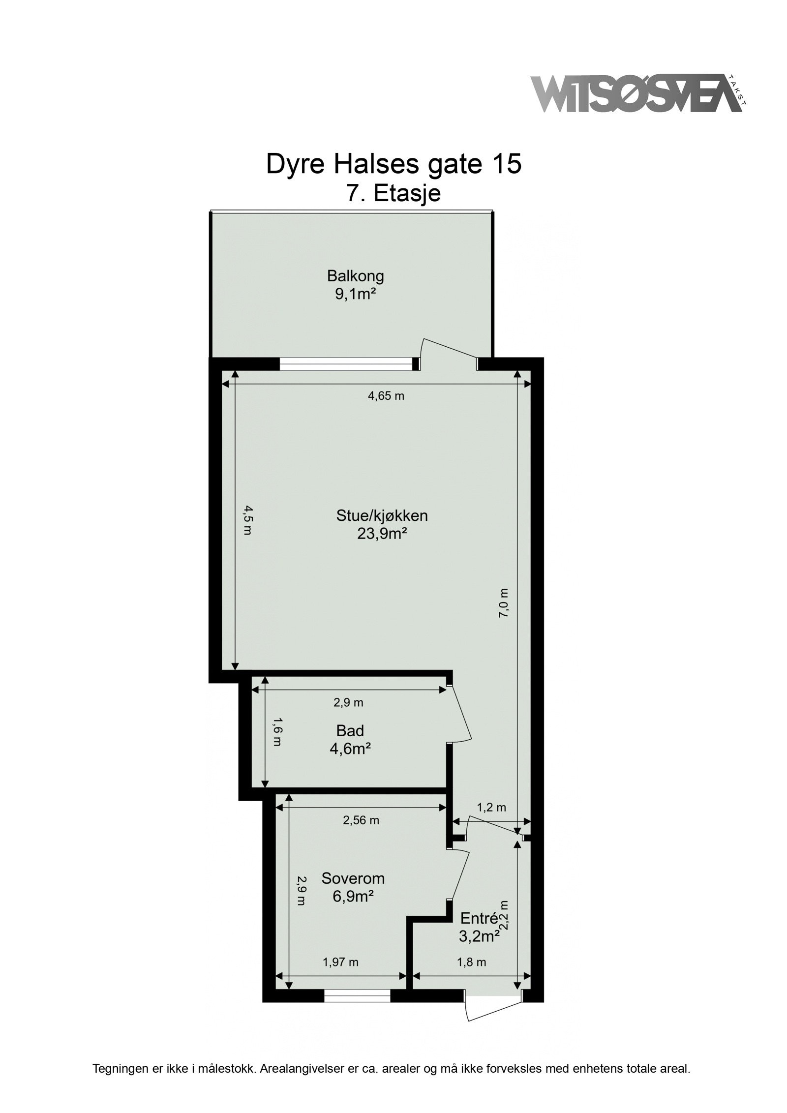 Planskisse. Galleribilde