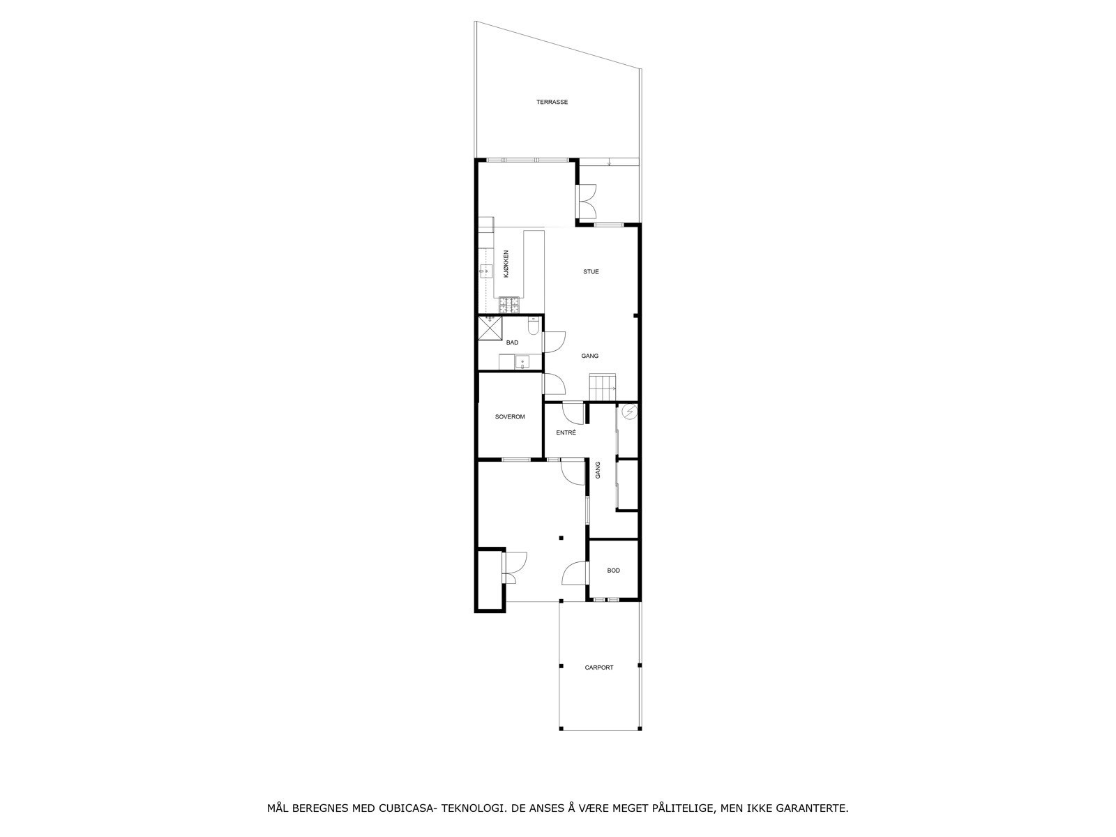 Veiledende planskisse 1 .etasje. Galleribilde
