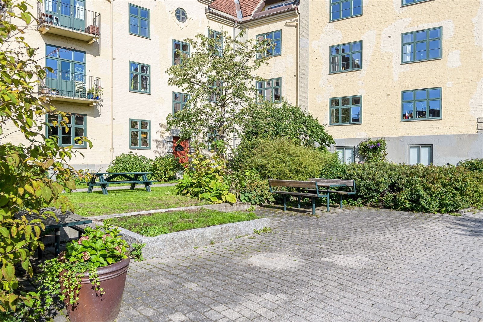 Ærverdige Frankrikegården har en av Torshovs fineste bakgårder. Galleribilde