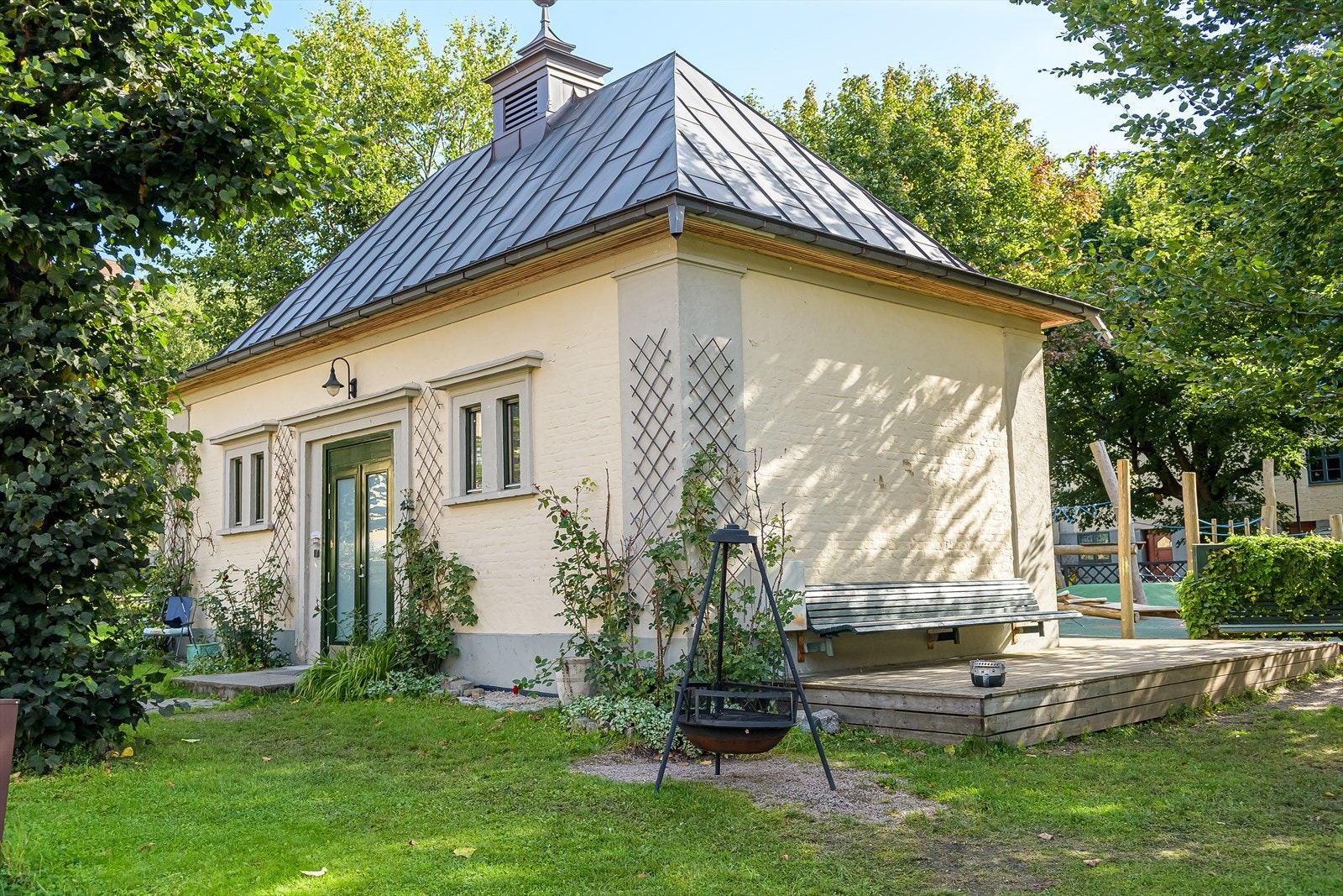 Trafoen kan leies av beboerne til arrangementer og overnatting. Galleribilde