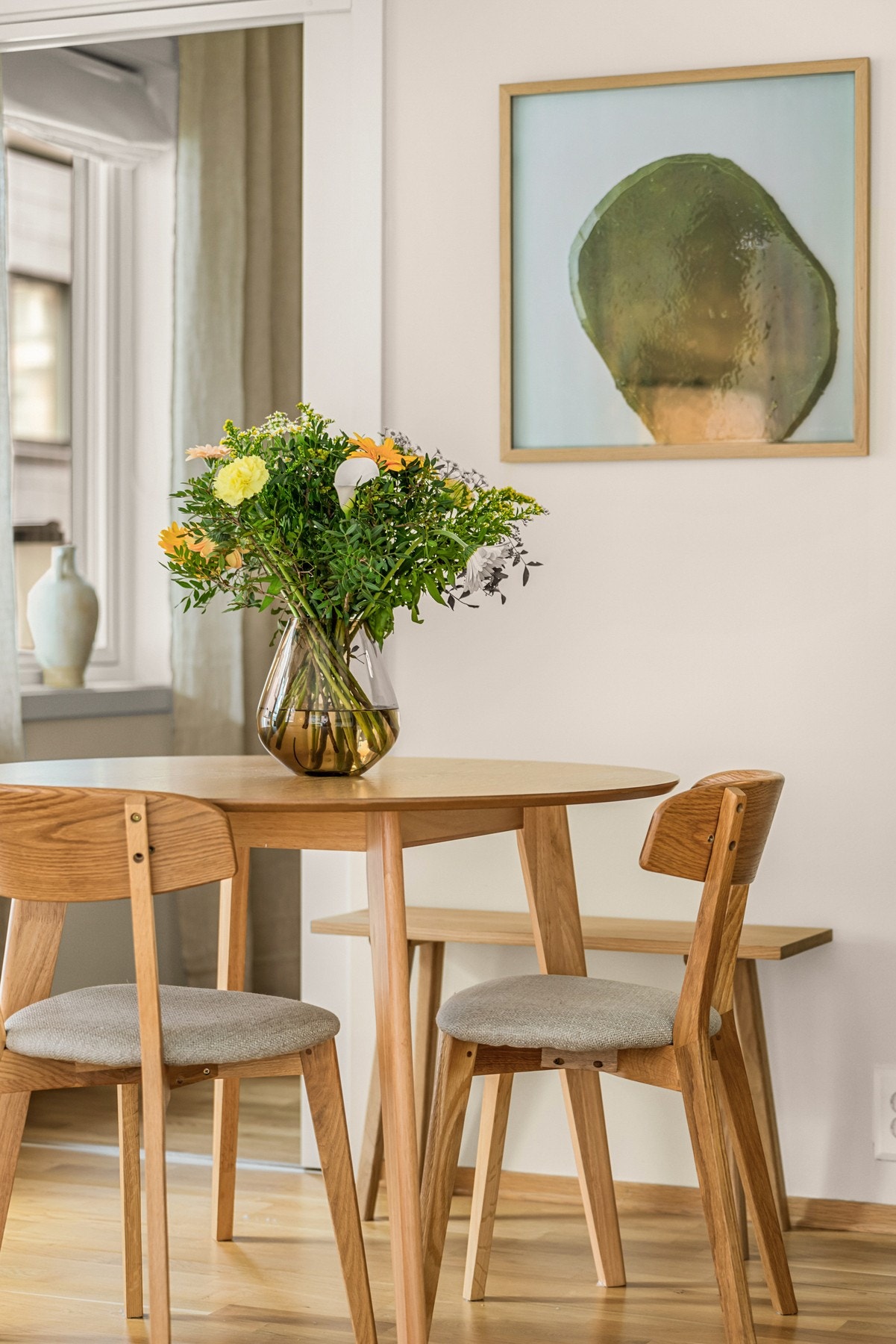 Felleskostnadene inkluderer bl.a. fibernett, oppvarming og varmtvann (akonto). Galleribilde