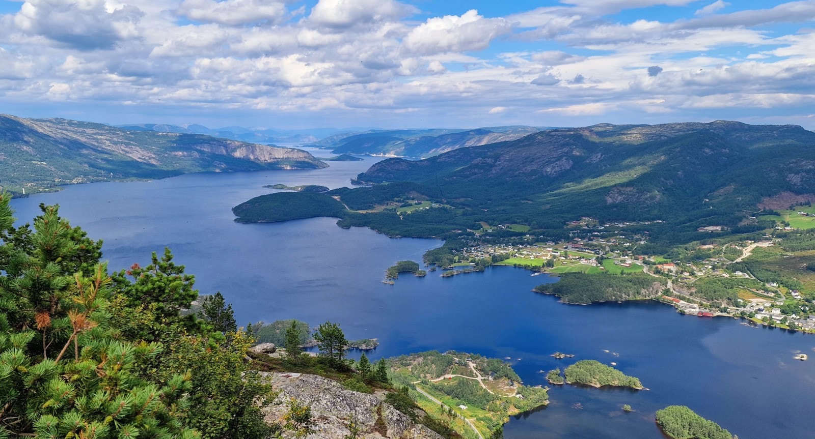 Utsikt fra Skuggenatten Galleribilde