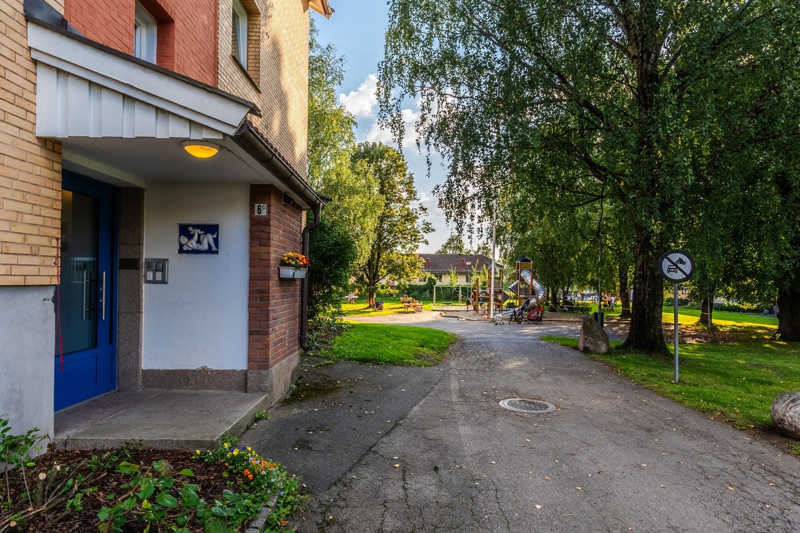 Inngangsparti Galleribilde