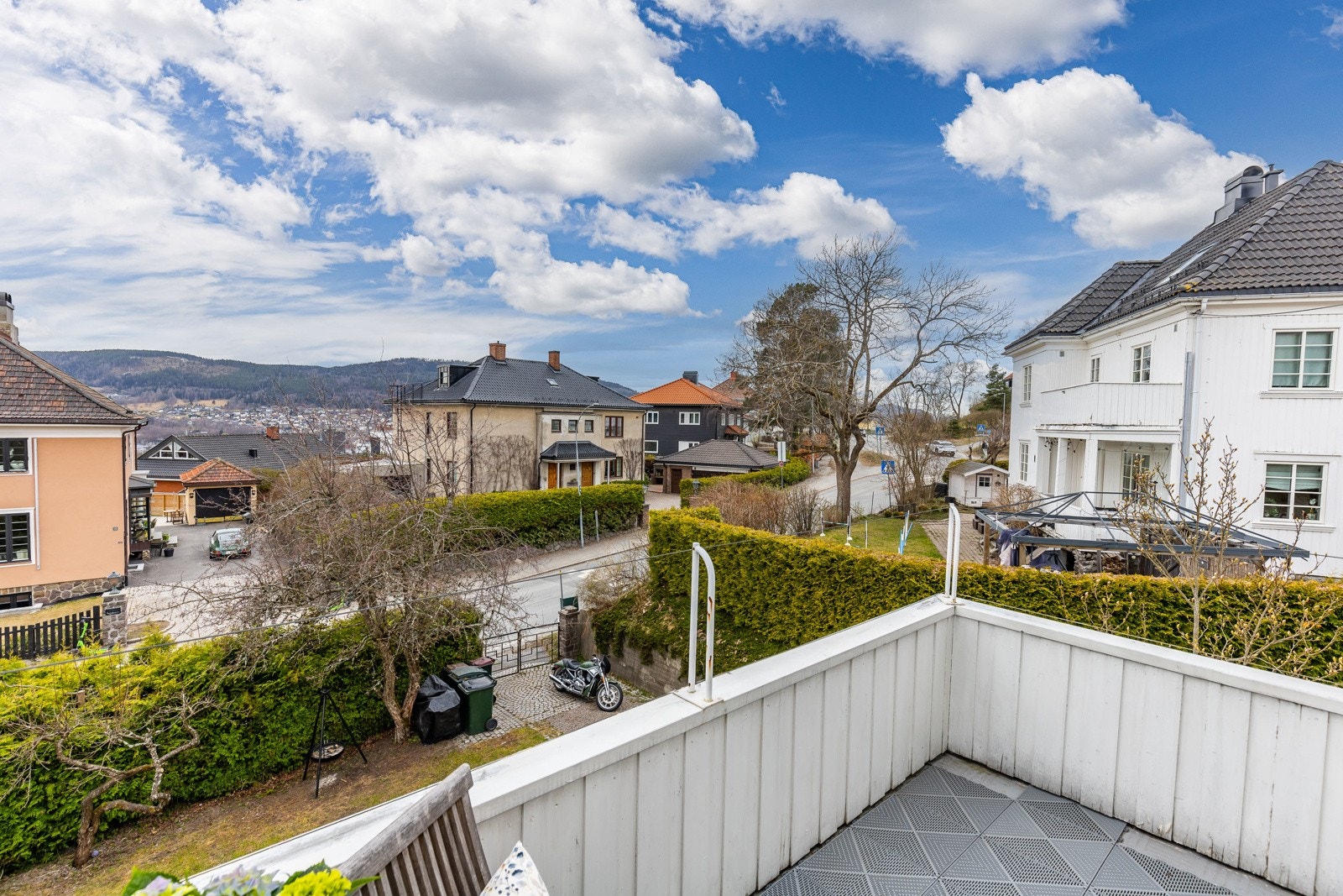 Utsikt retning strømsåsen. Galleribilde