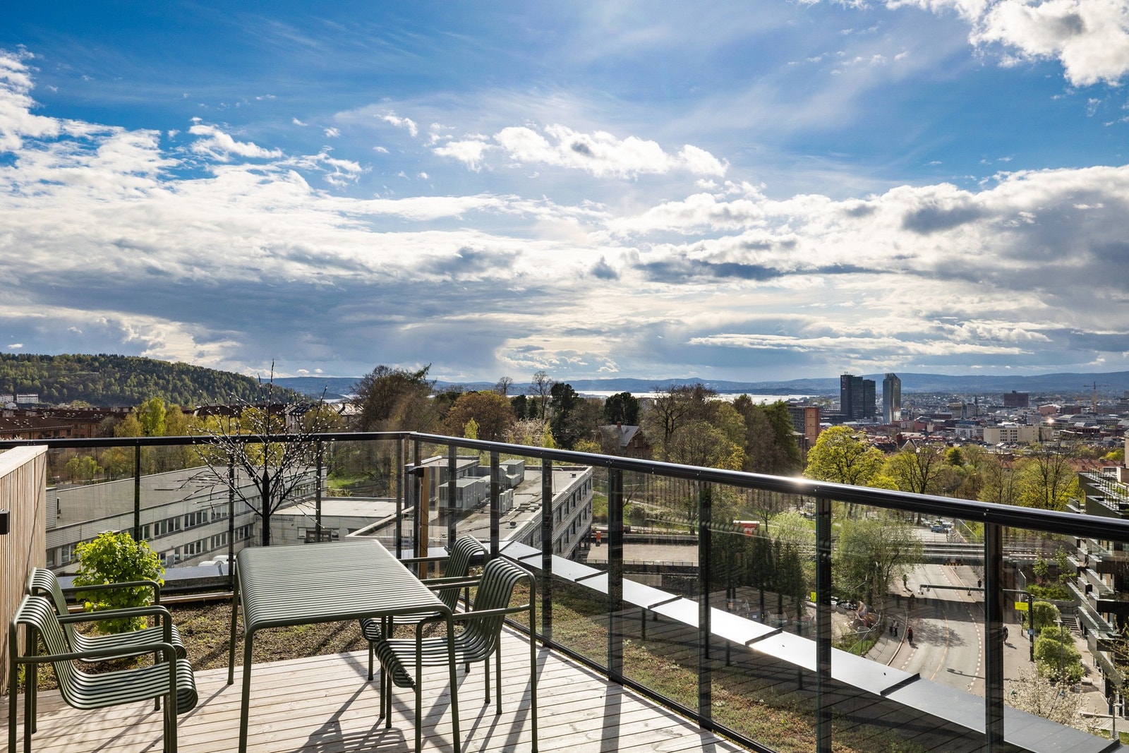 Felles takterrasse Galleribilde