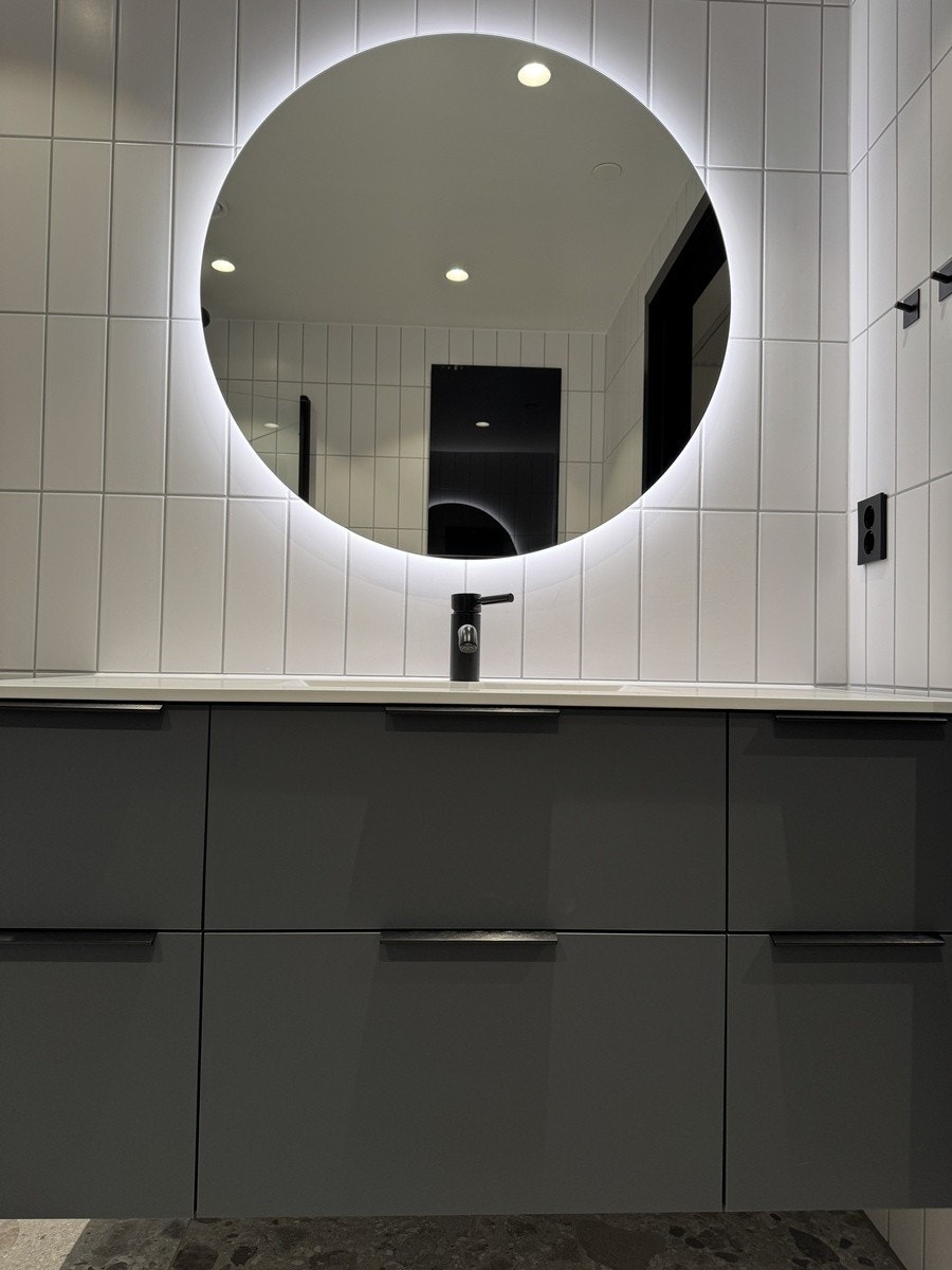 Romslig, moderne bad Galleribilde