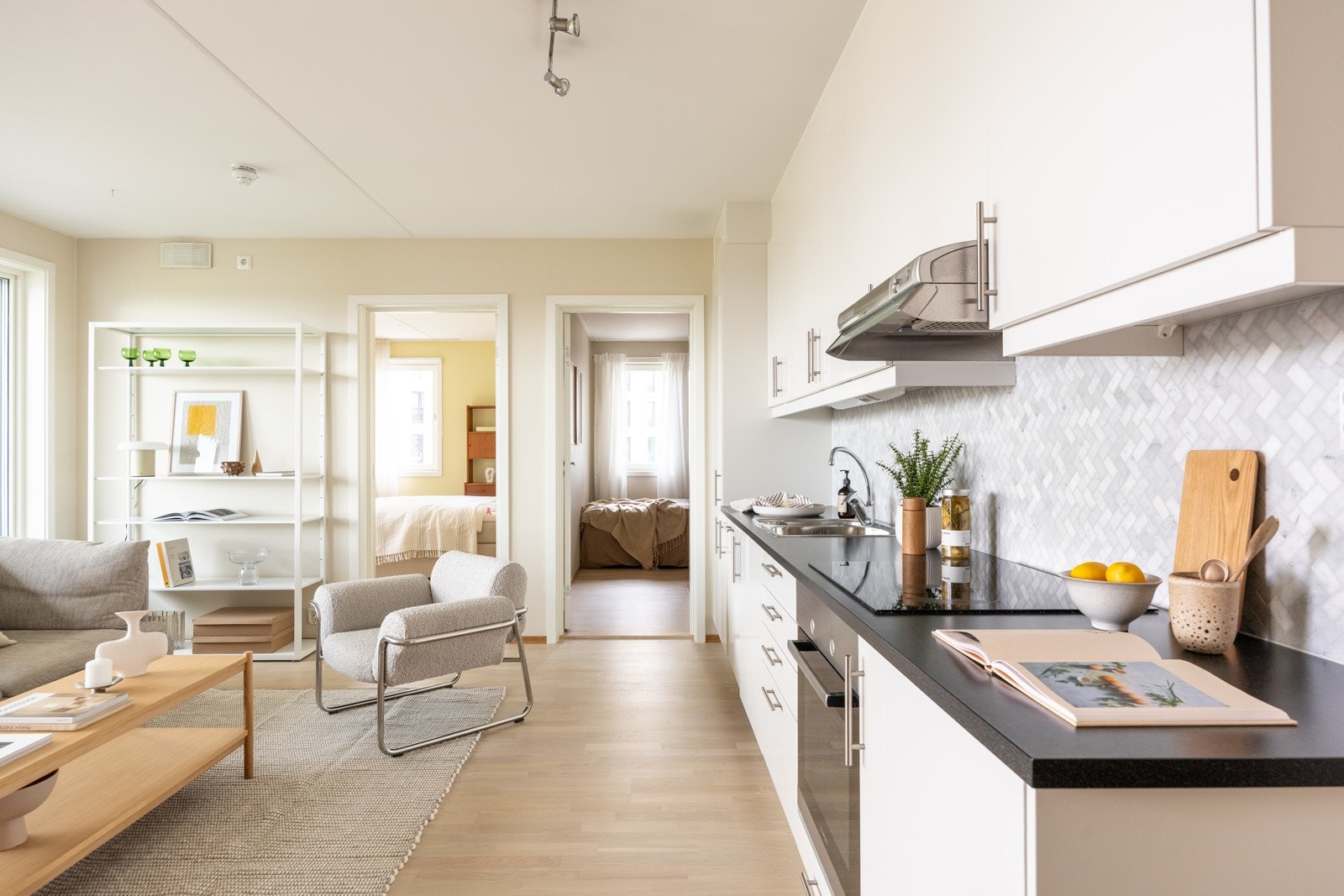 Ventilator i overskap med mekanisk avtrekk. Galleribilde