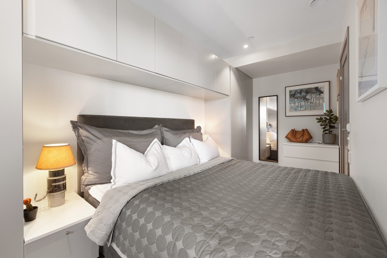 Det er balansert ventilasjon i leiligheten som sikrer godt inneklima. Galleribilde