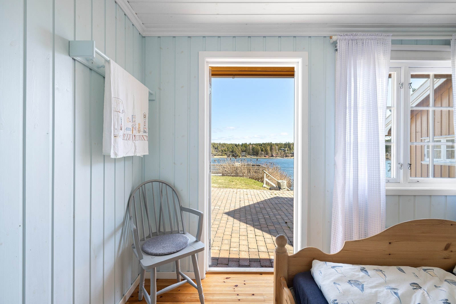 Til hovedsoverommet er det også mulighet for utvendig adkomst. Galleribilde