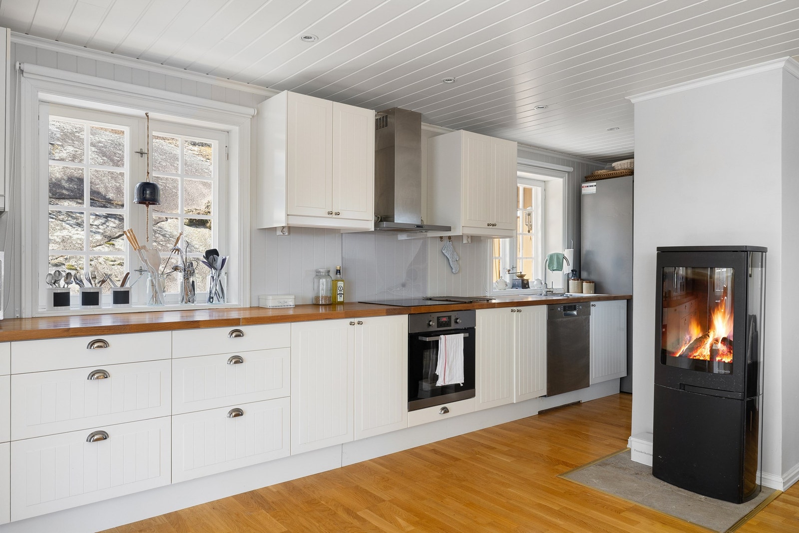 Ny IKEA kjøkkeninnredning ble installert i 2013. Galleribilde