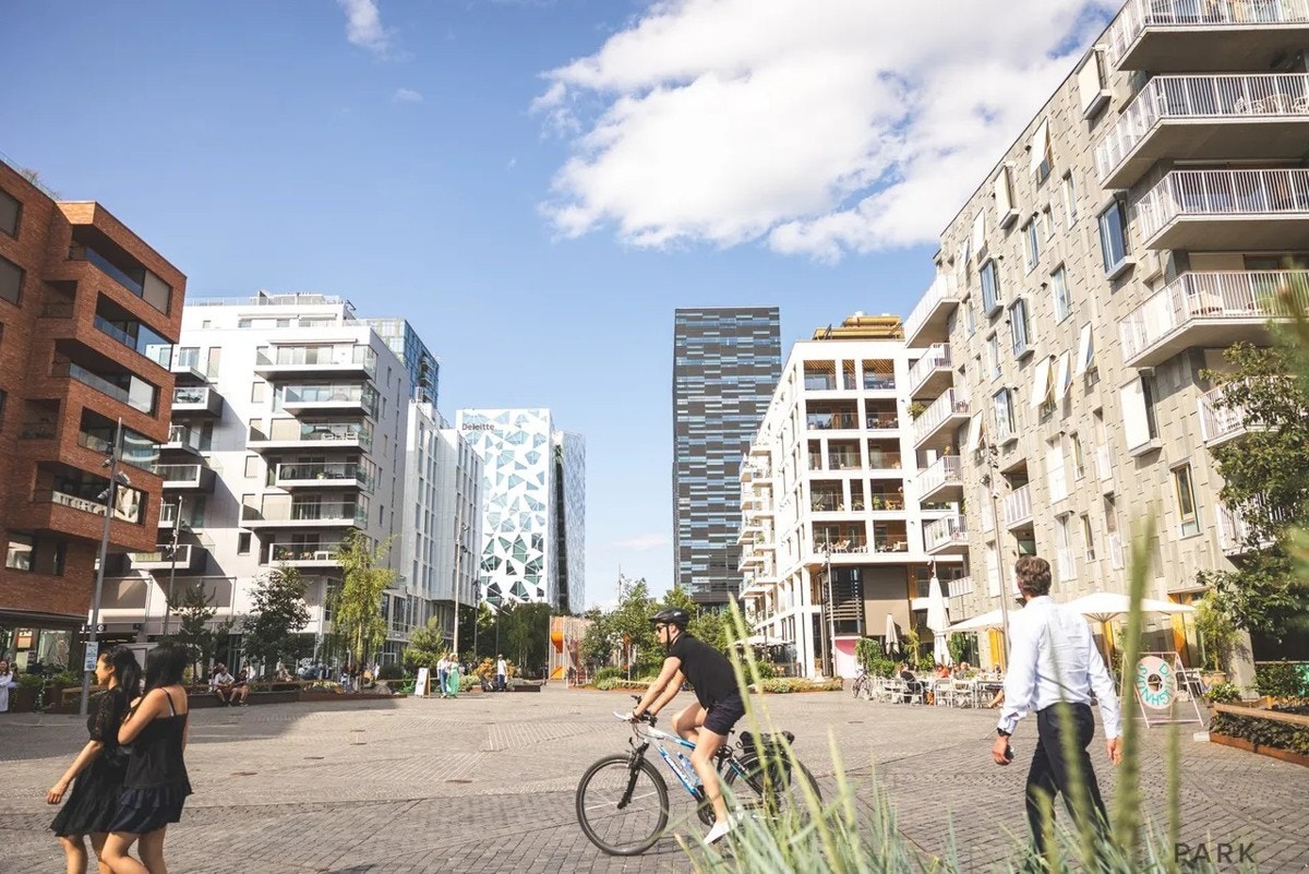 Barcode og Oslobukta. Galleribilde