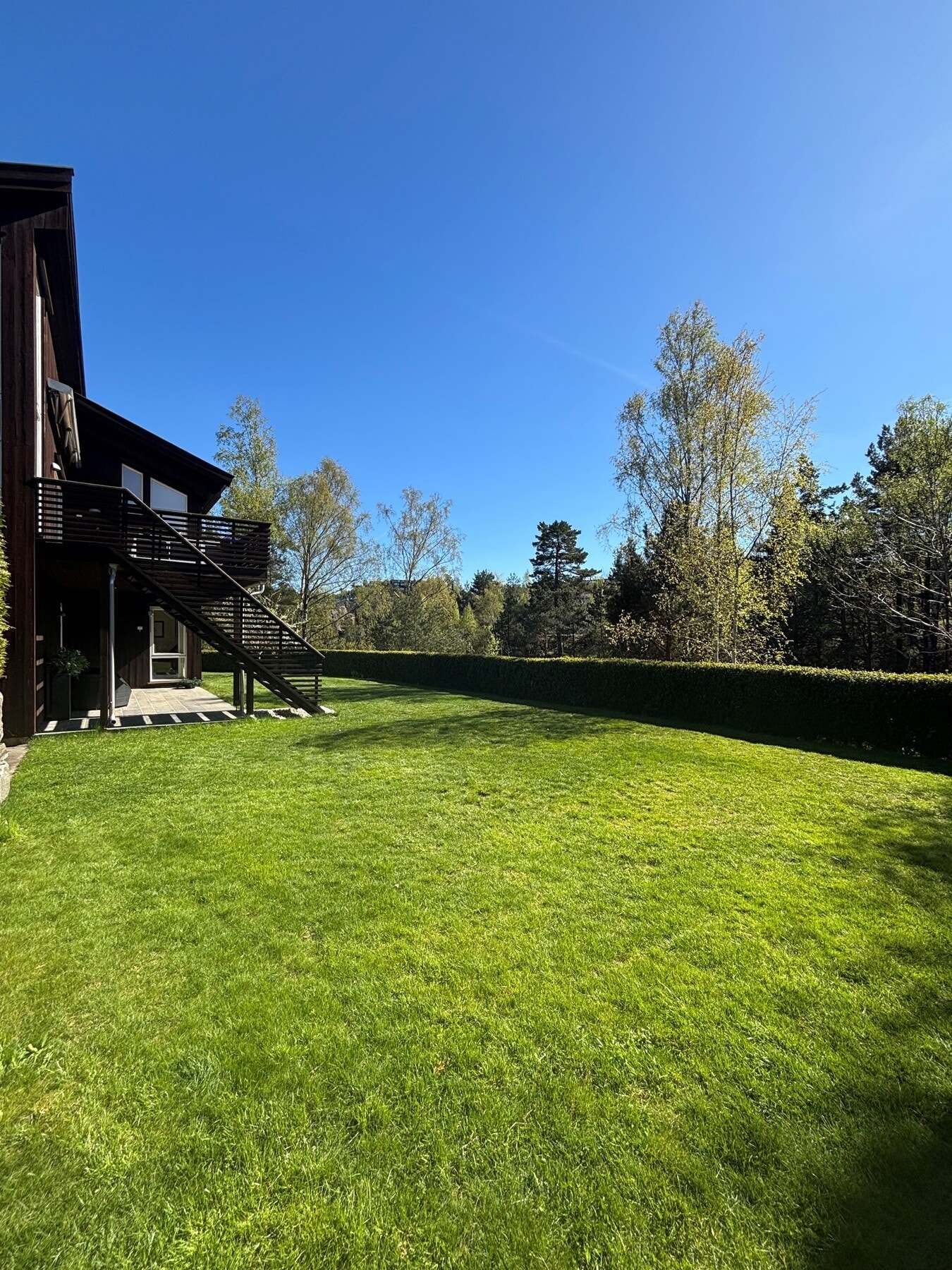 Fra hagen, foto utlånt av eier Galleribilde