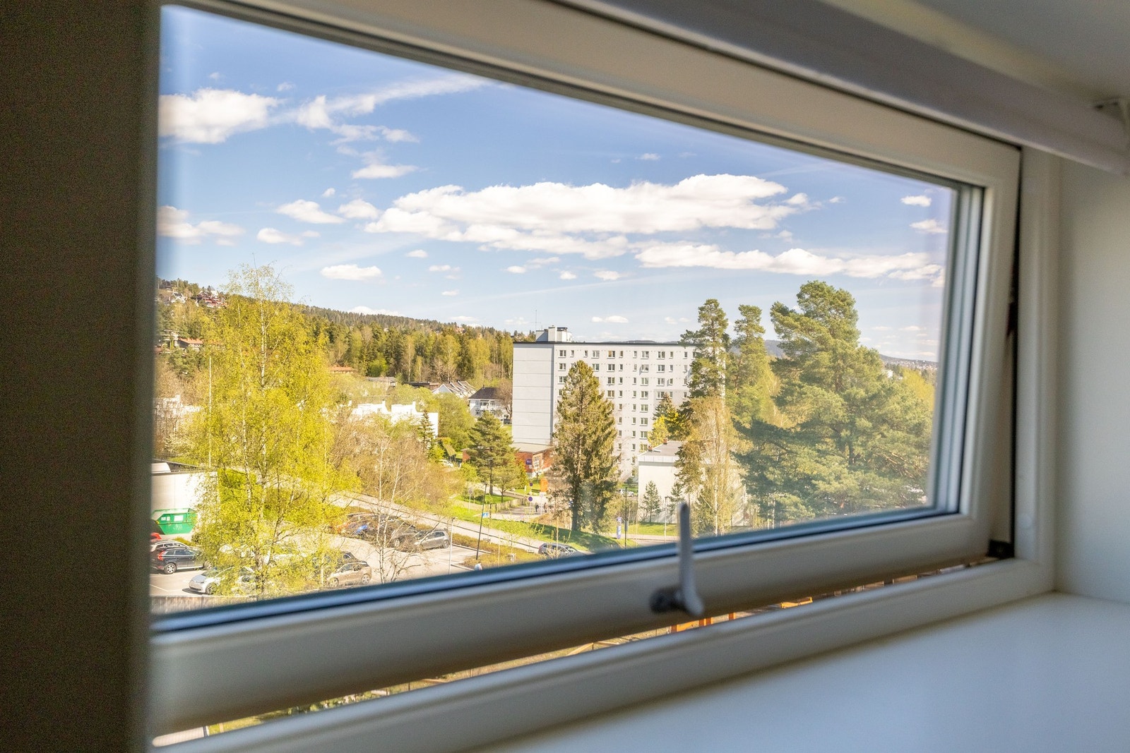 Utsikt fra sovealkoven. Galleribilde