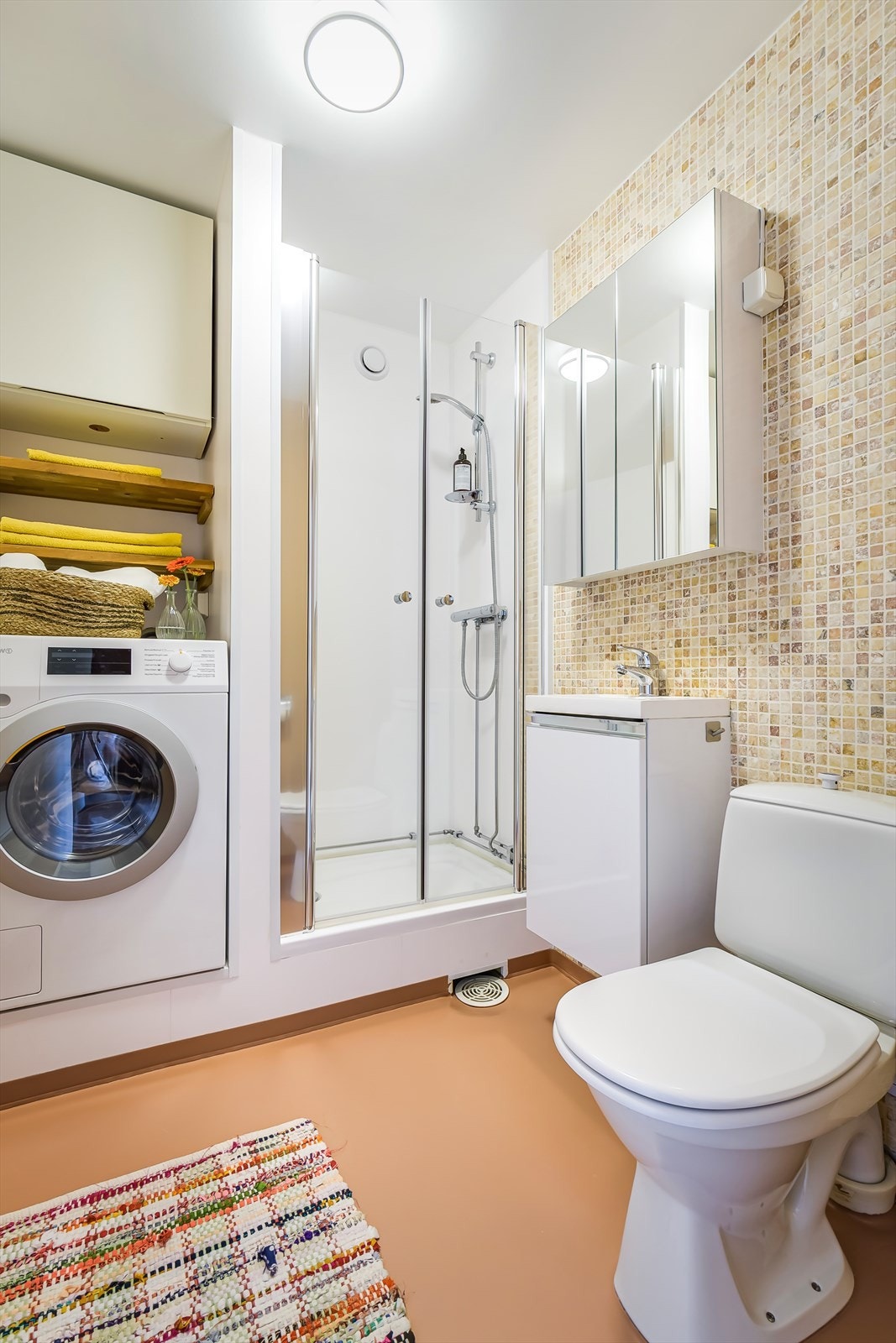 Badet har mekanisk avtrekk. Galleribilde