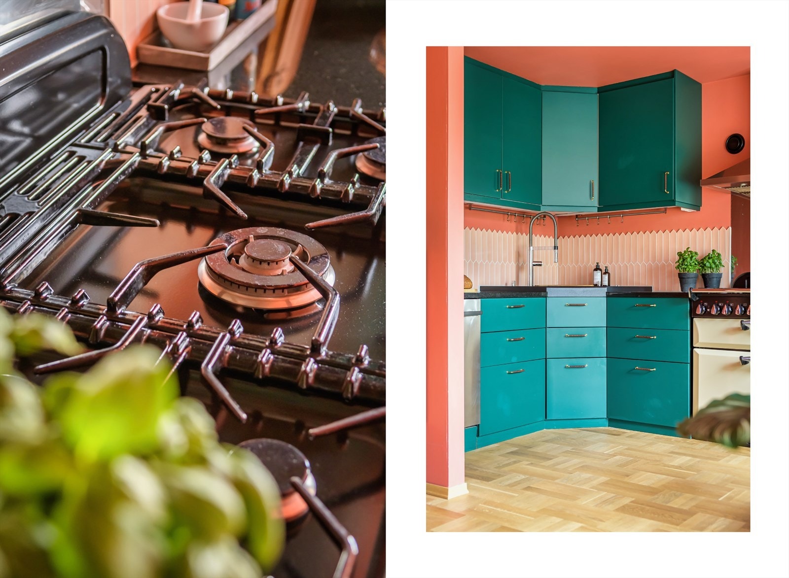 Med gasskomfyr har du bedre kontroll på varmen når du lager mat - og det er derfor mange kokker sverger til nettopp gasskomfyr. Galleribilde