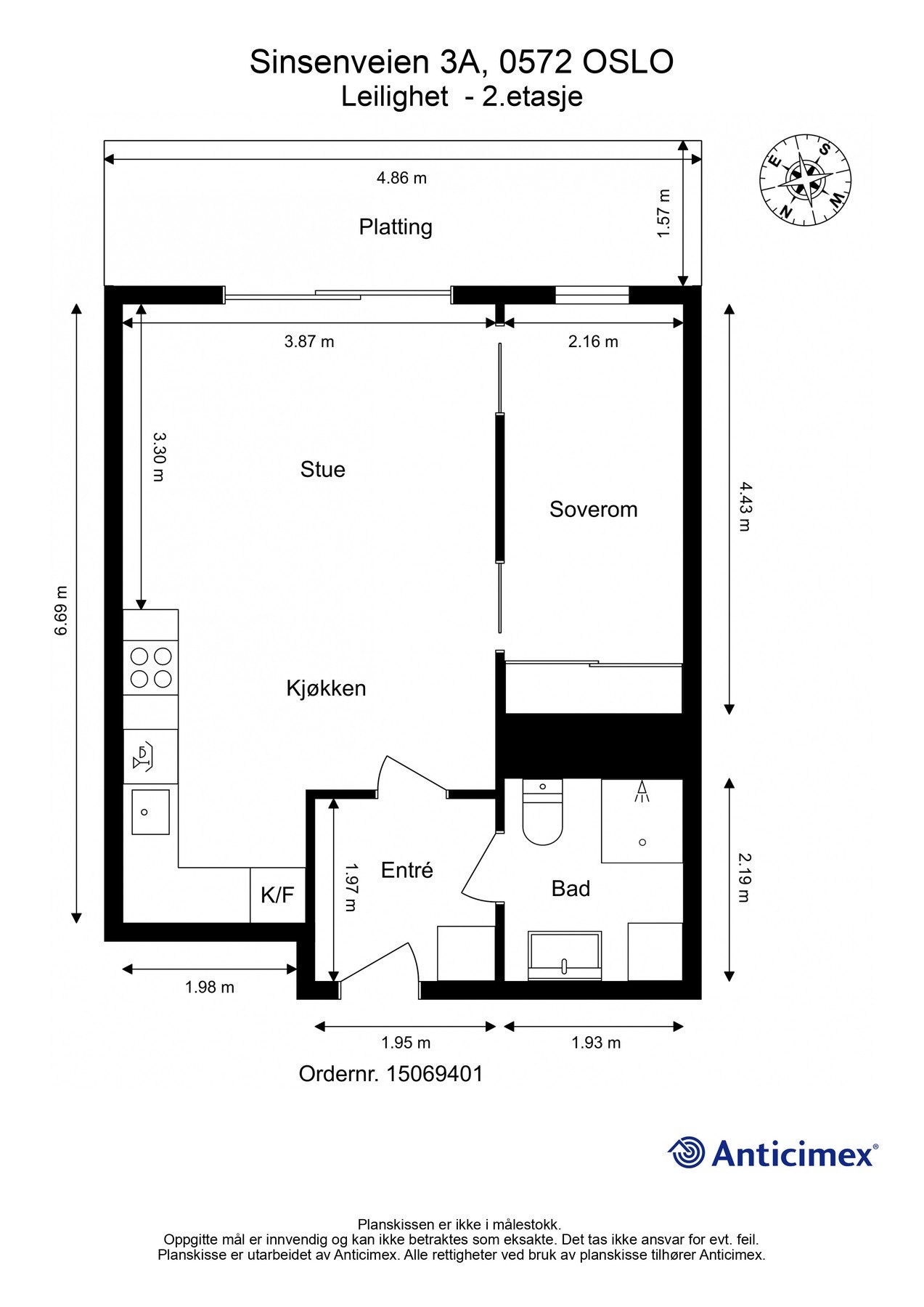 Plantegning. Galleribilde