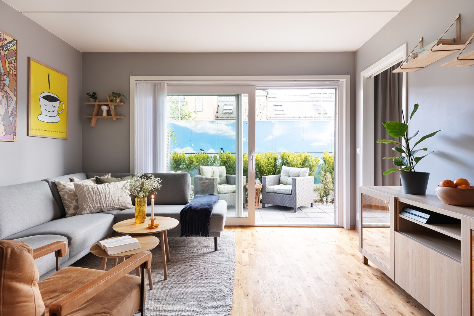 Leiligheten var nyoppført i 2018 og har lite slitasje. Her er det bare å flytte rett inn! Galleribilde