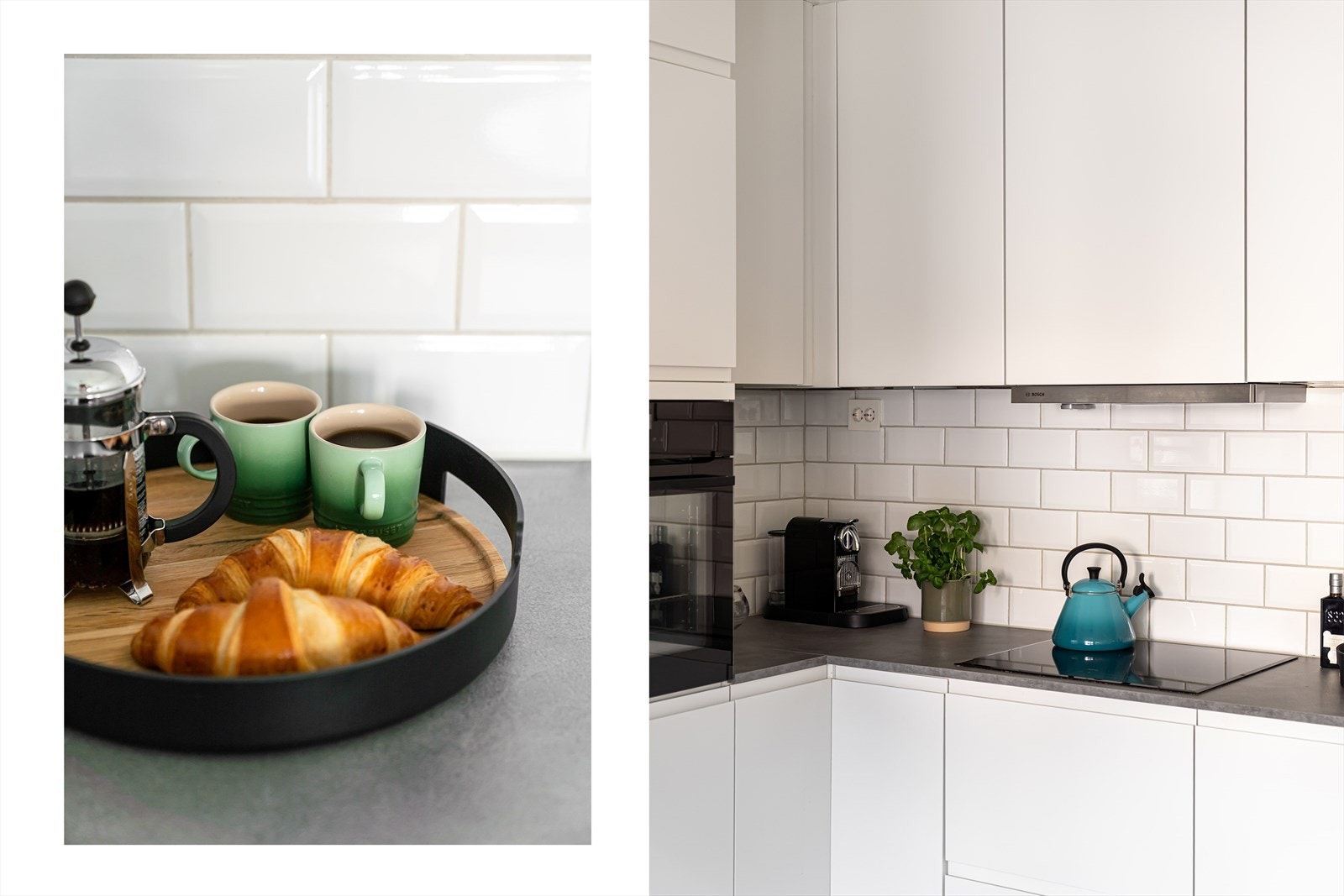 Det er montert komfyrvakt og aquastop. Galleribilde