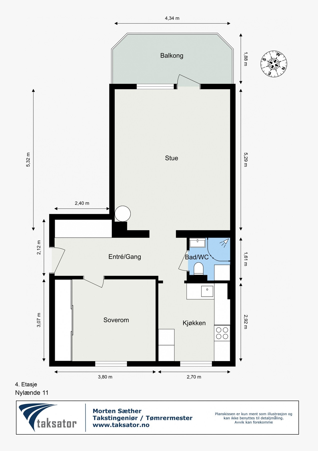 Planskisse. Galleribilde