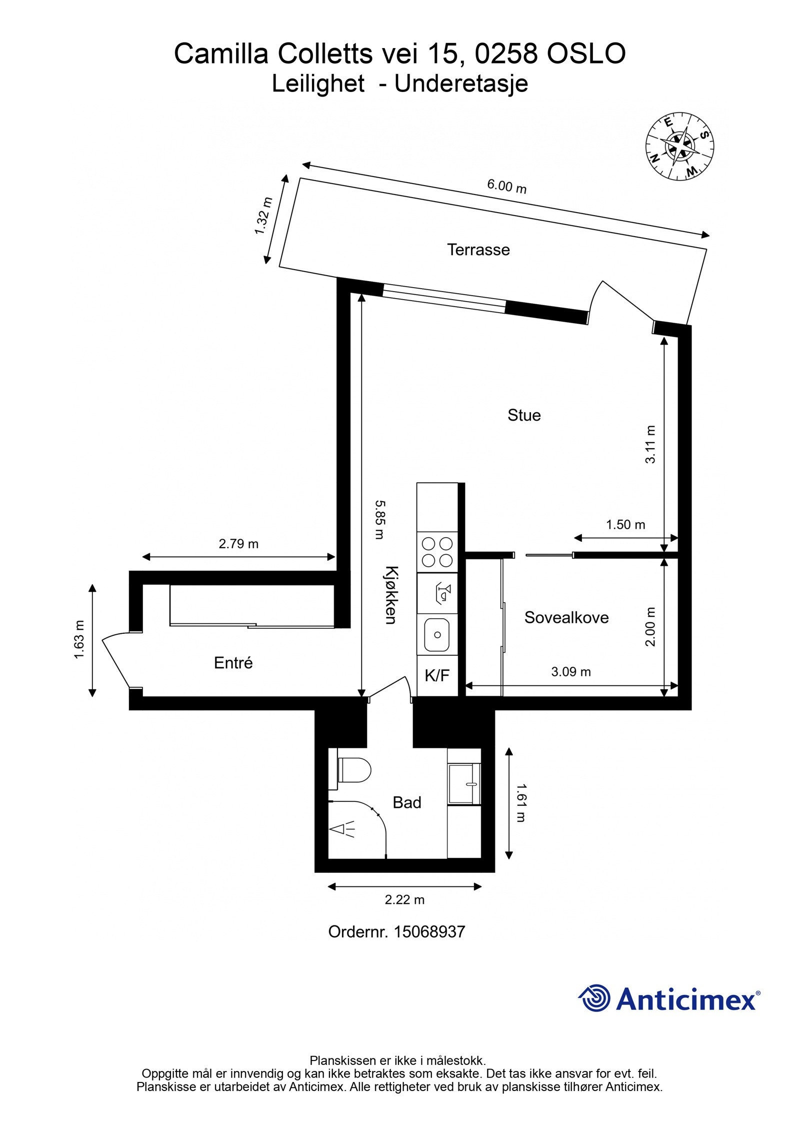 Plantegning. Galleribilde