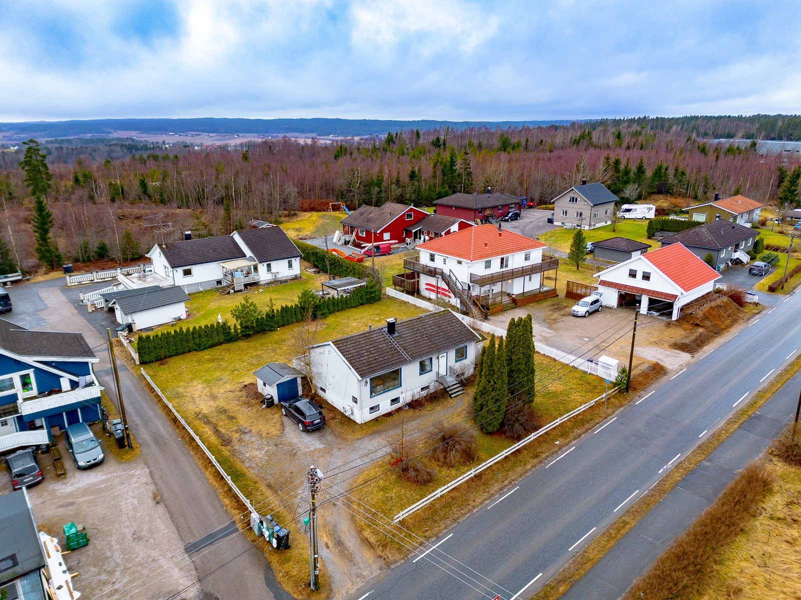 Dronefoto Galleribilde