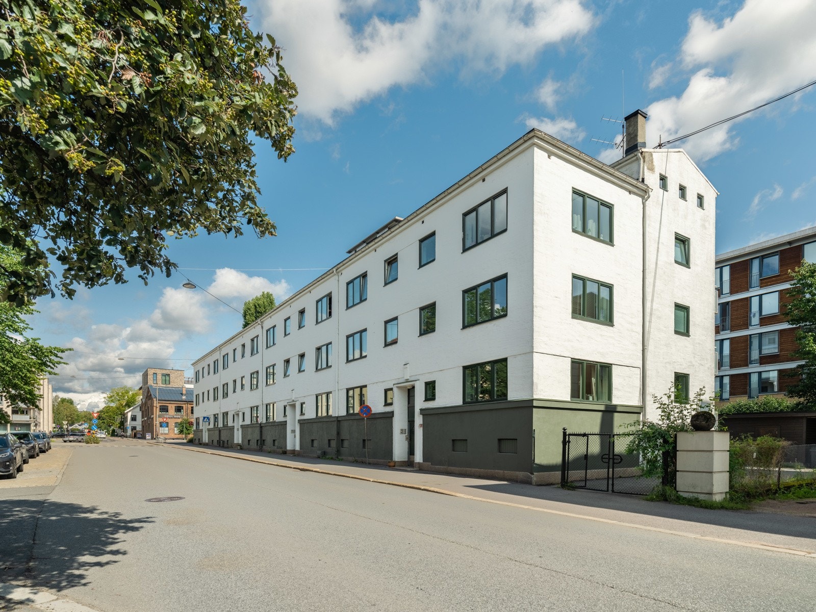 Borettslaget har en fin beliggenhet på toppen av Bjølsen. Galleribilde